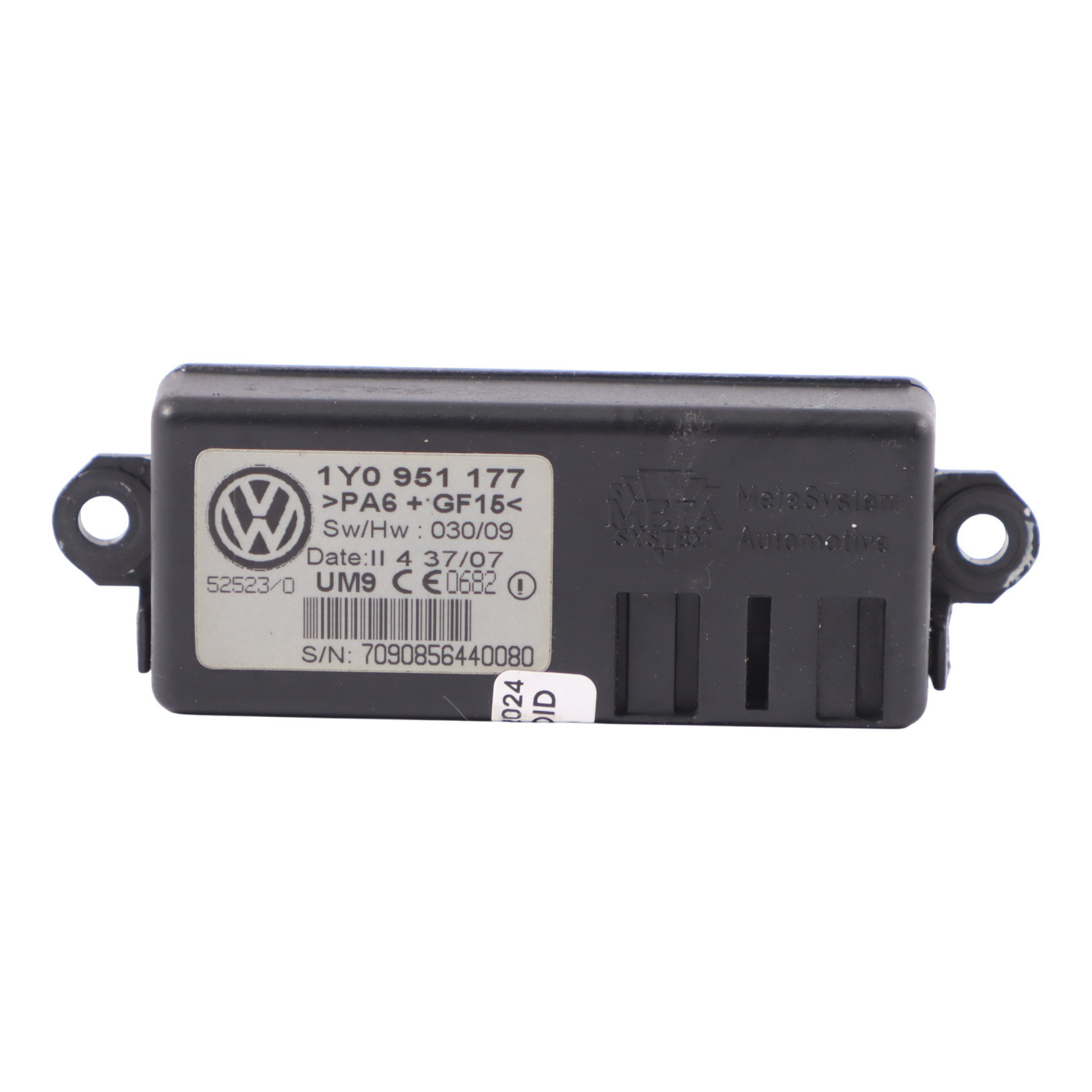 VW Volkswagen New Beetle Alarm Bewegungsmelder Sensor Modul Einheit 1Y0951177