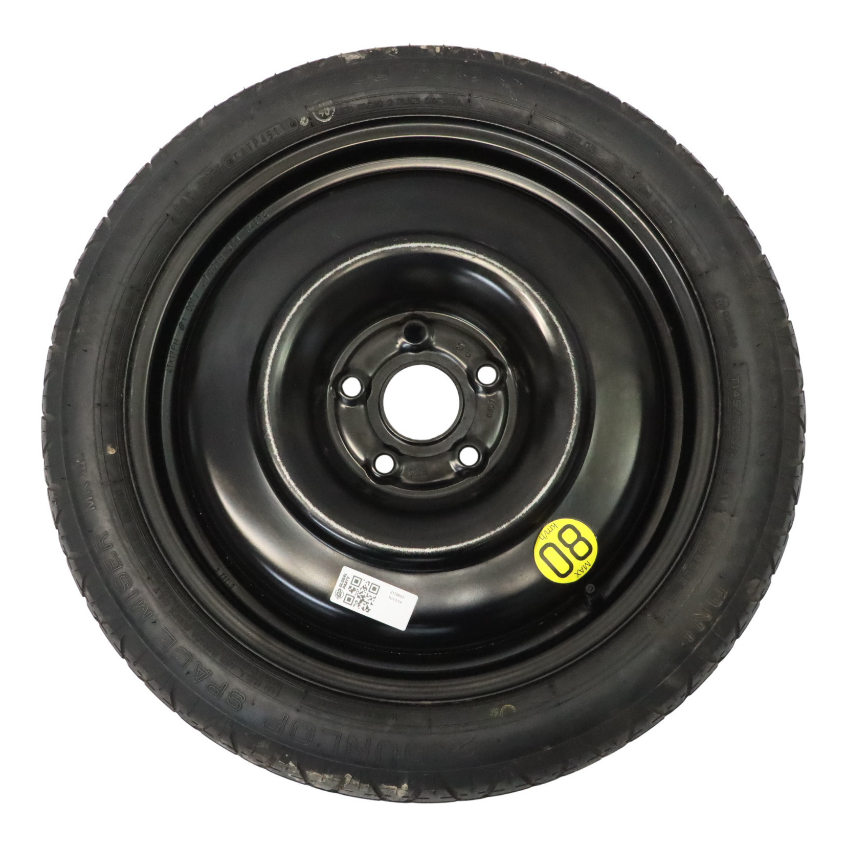 Toyota Avensis T27 Ersatz-Stahlrad Felge Reifen Dunlop 145/70 17" ET:35 2170603