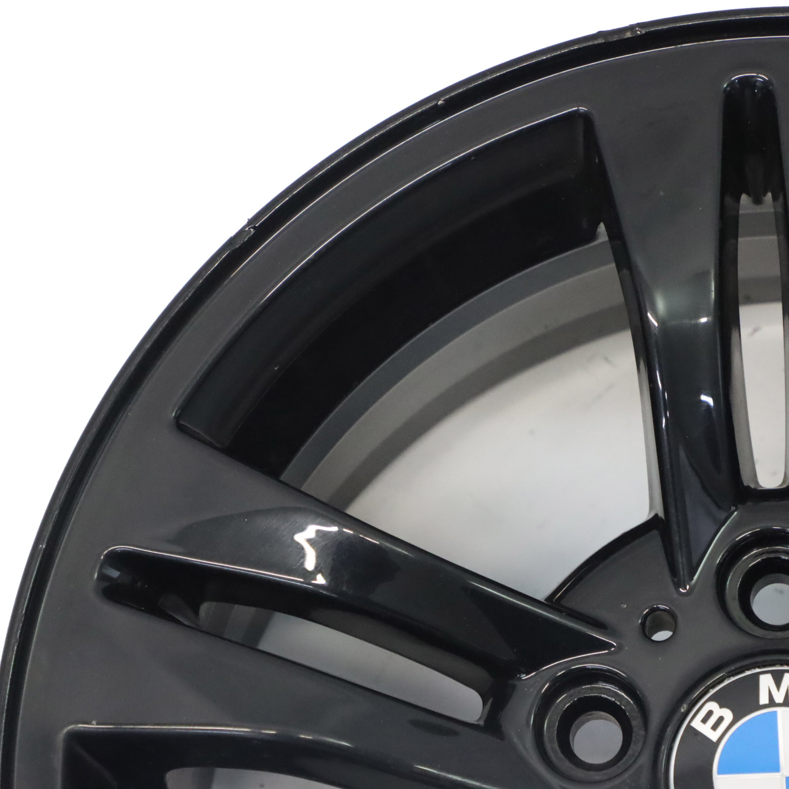 BMW X3 E83 Schwarz Leichtmetallfelge 17" Doppelspeiche 112 8J ET:46 3401200