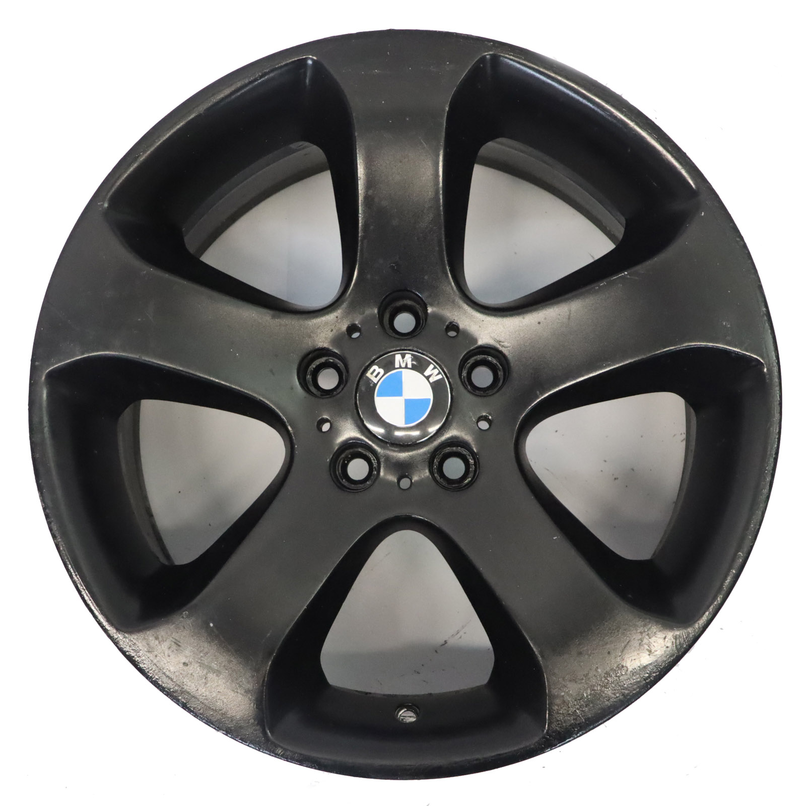 BMW X5 E53 Front Black Wheel Alloy Rim 19" Star Spoke 132 9J ET:48