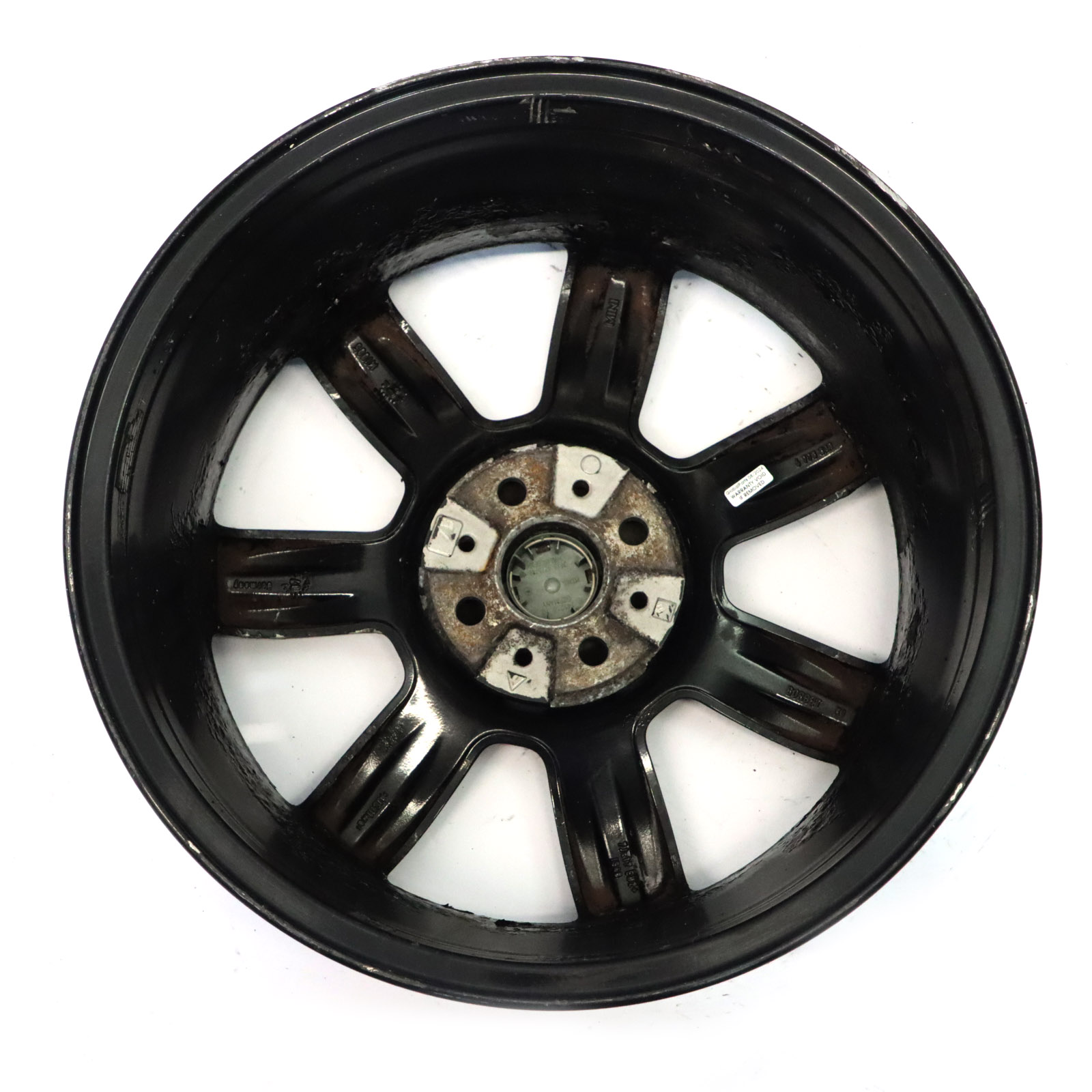 Mini Cooper One R50 R56 Alu Felge 17" 7J ET:48 Night Spoke 106 Glanzgedreht