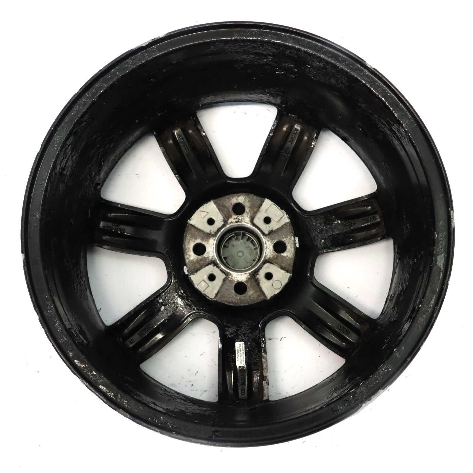 Mini Cooper One R50 R56 Alu Felge 17" 7J ET:48 Night Spoke 106 Glanzgedreht