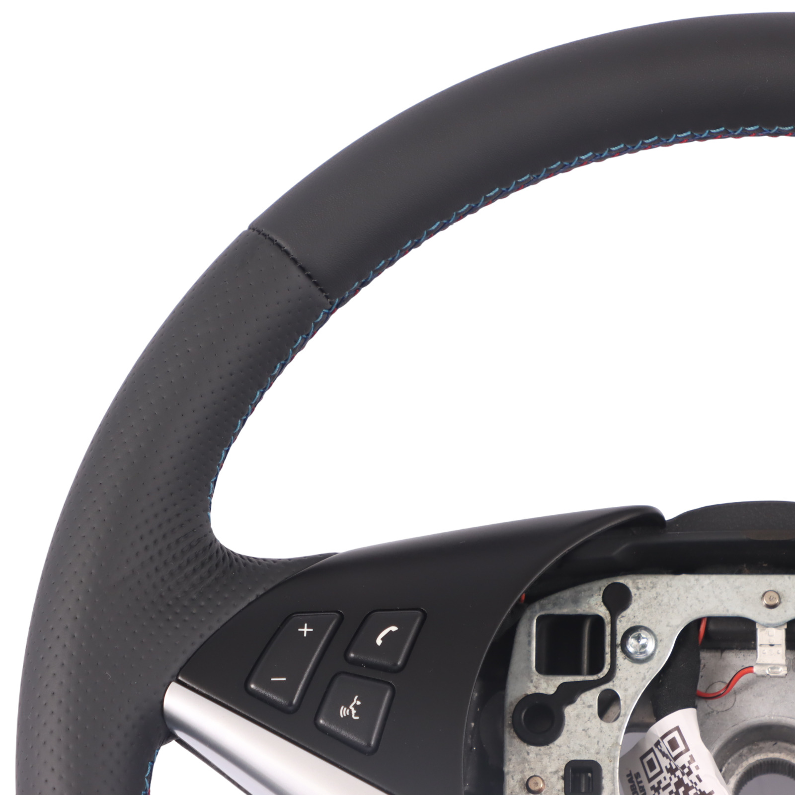 BMW 5 6 Series E60 E61 E63 E64 NEW Leather Sport Steering Wheel Black