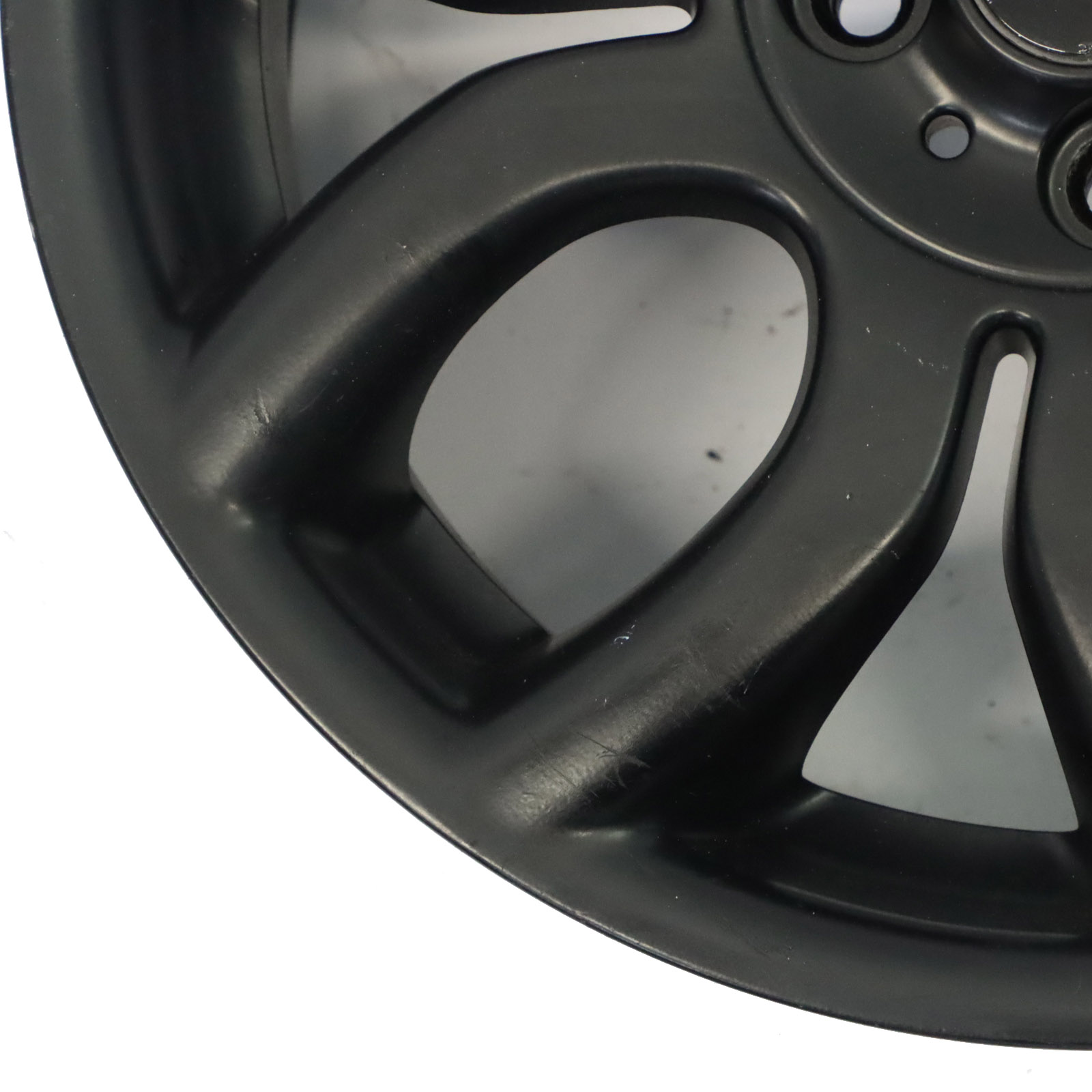 Mini Cooper 3 R50 R55 R56 Schwarz Alu Felge 17" 7J ET:48 Flamme Speiche 97