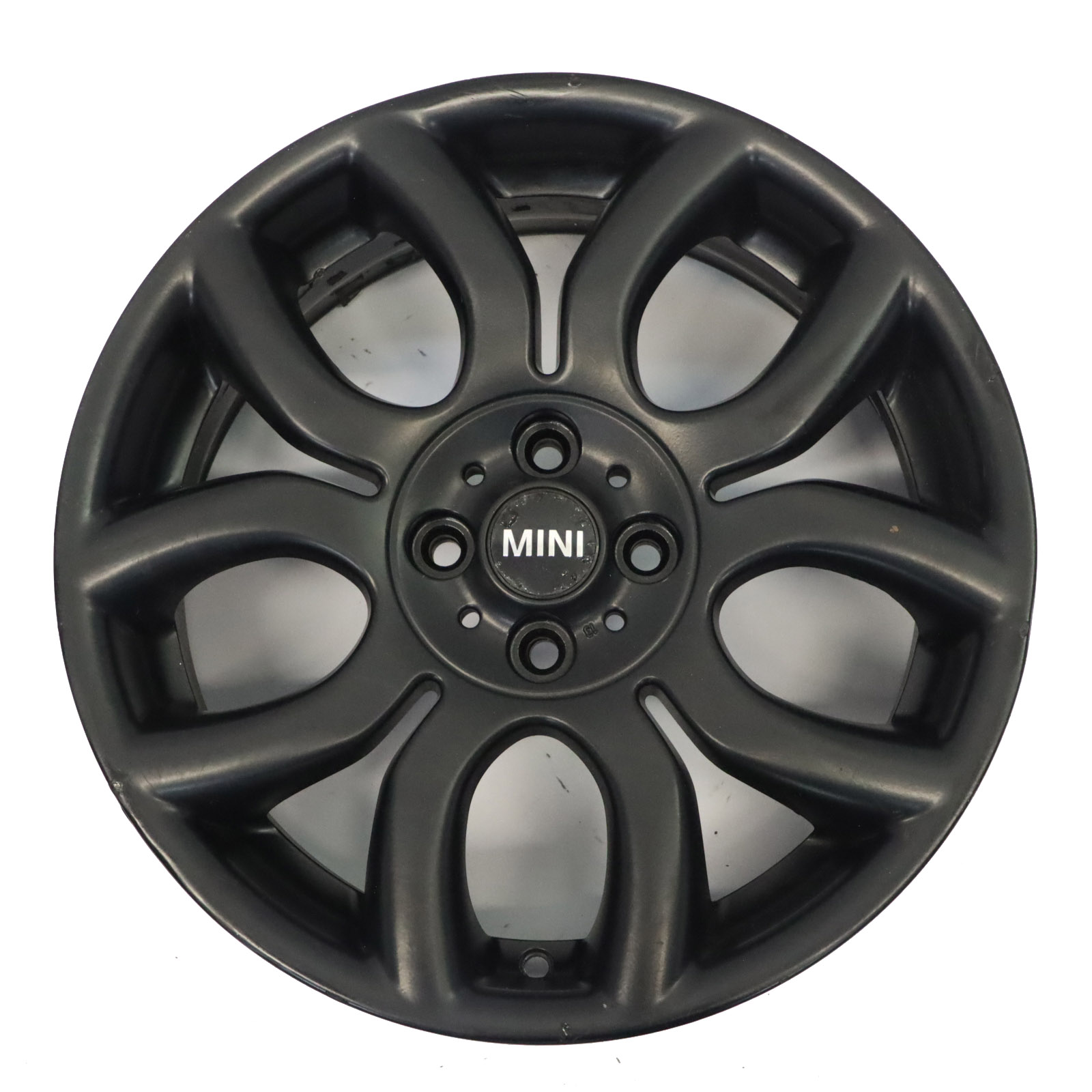 Mini Cooper 4 R50 R55 R56 Schwarz Alu Felge 17" 7J ET:48 Flamme Speiche 97