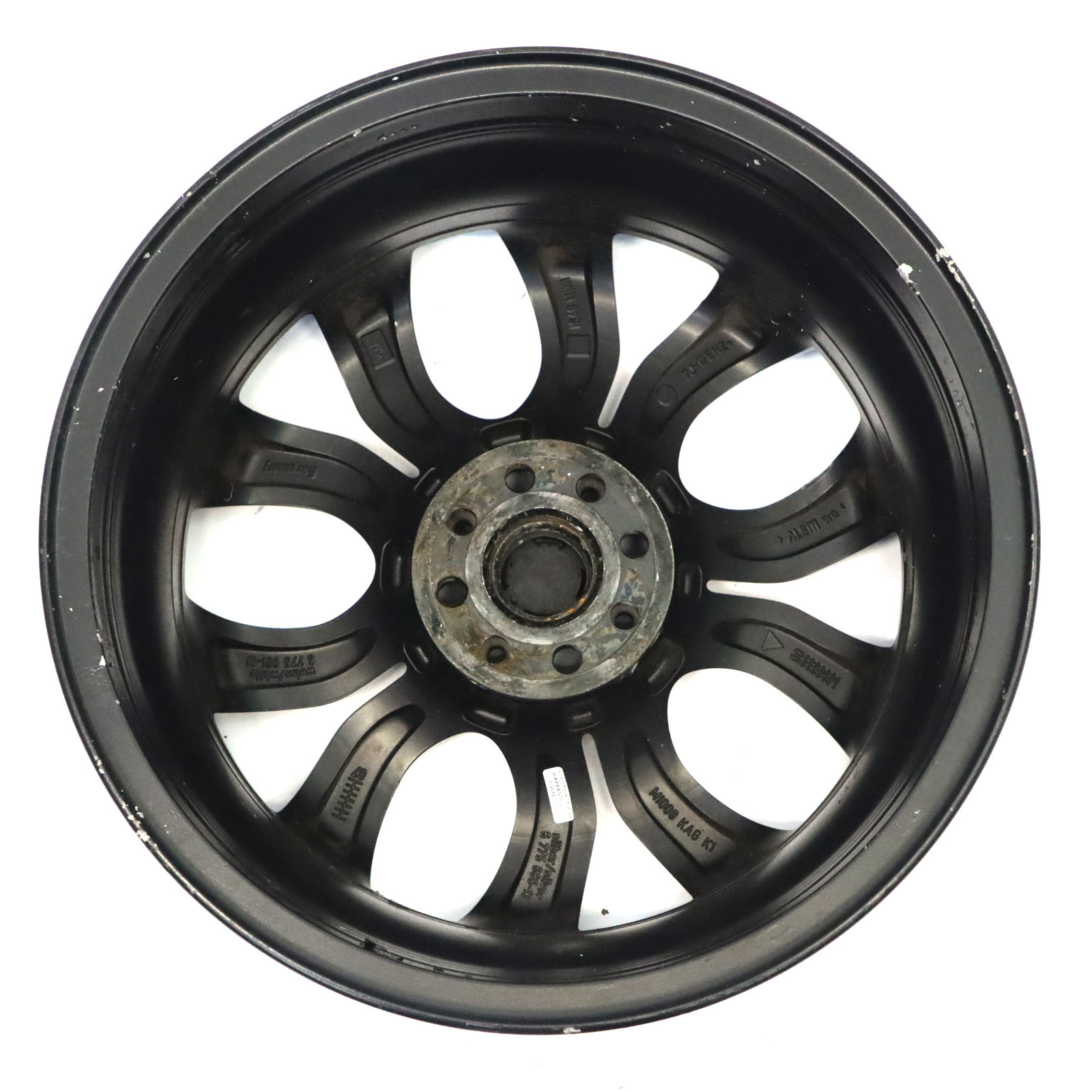 Mini Cooper 4 R50 R55 R56 Schwarz Alu Felge 17" 7J ET:48 Flamme Speiche 97