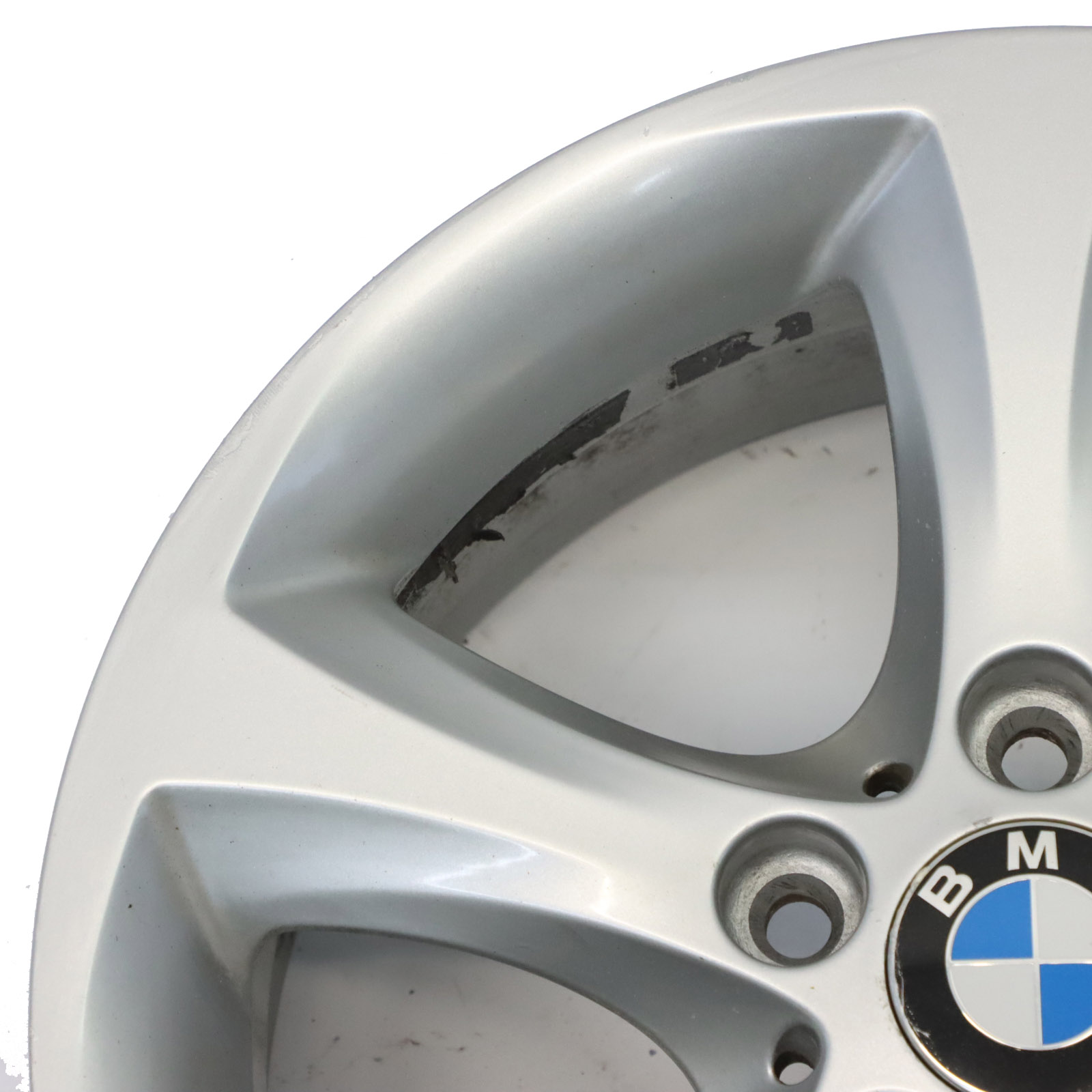 BMW E81 E82 E87 E88 Silber Alu Felge Alufelge 7J ET:47 6778219 Sternspeiche 256