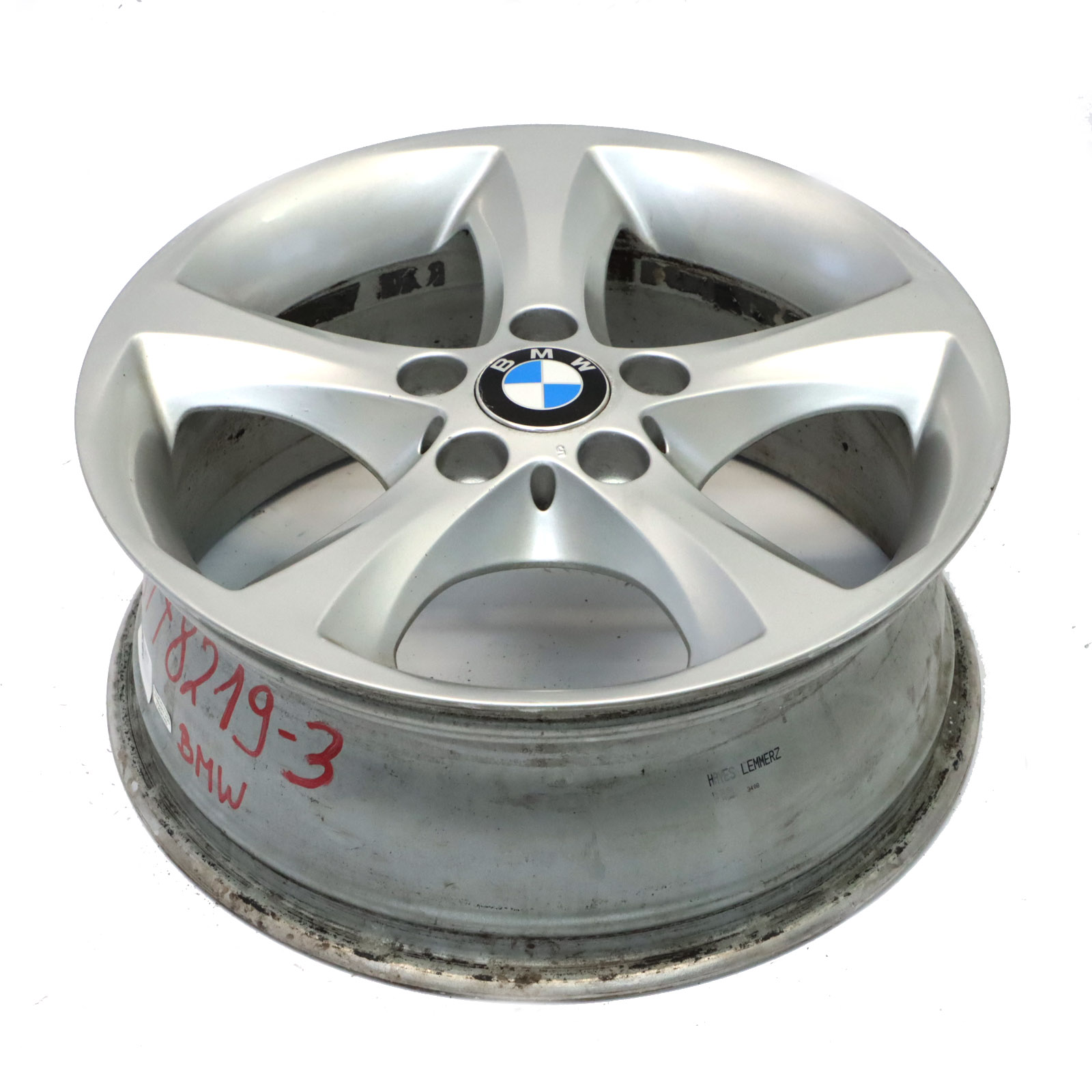 BMW E81 E82 E87 E88 Silber Alu Felge Alufelge 7J ET:47 6778219 Sternspeiche 256