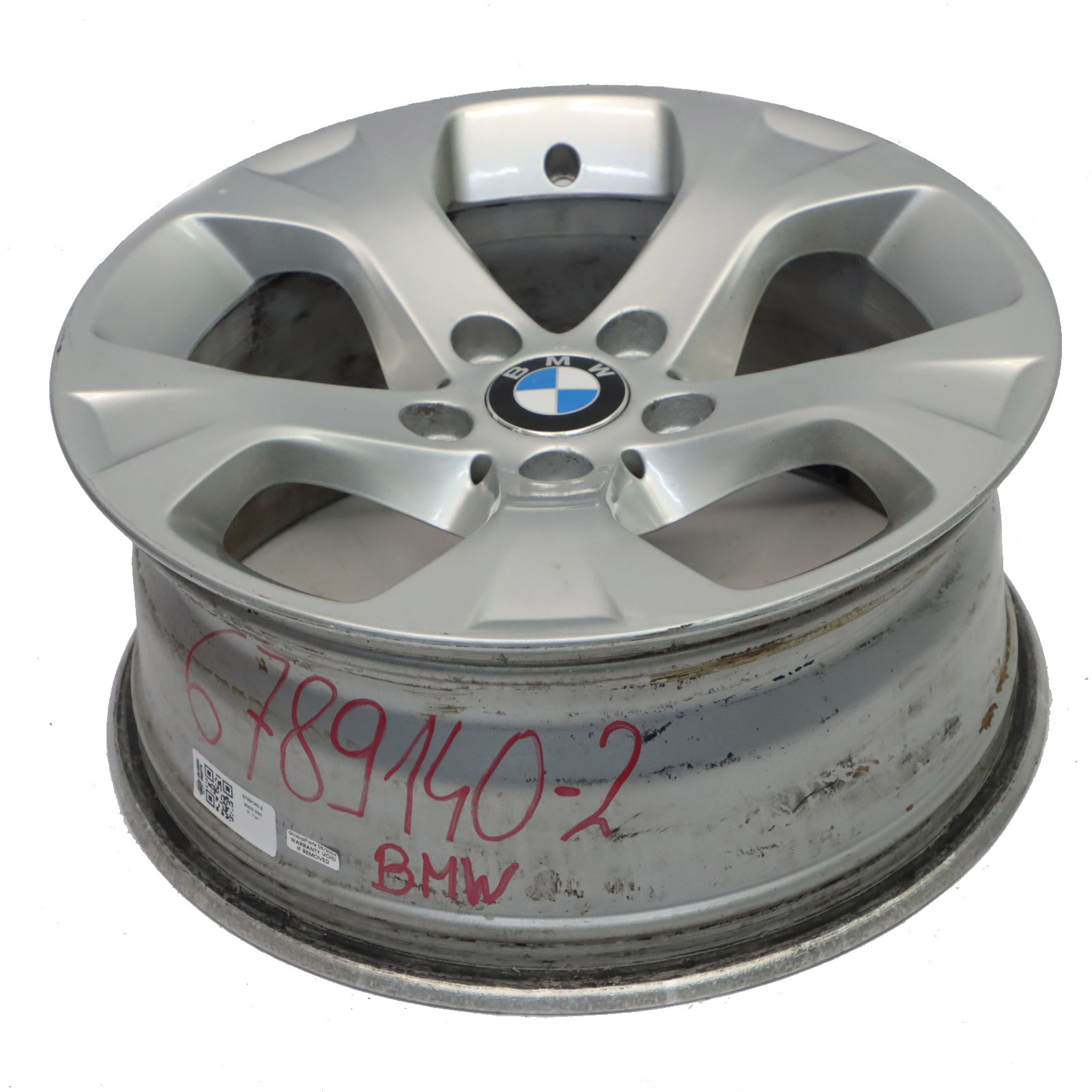 BMW X1 er E84 Silber Alu Felge Alufelge 17" 7,5J ET:34 Sternspeiche 317 6789140