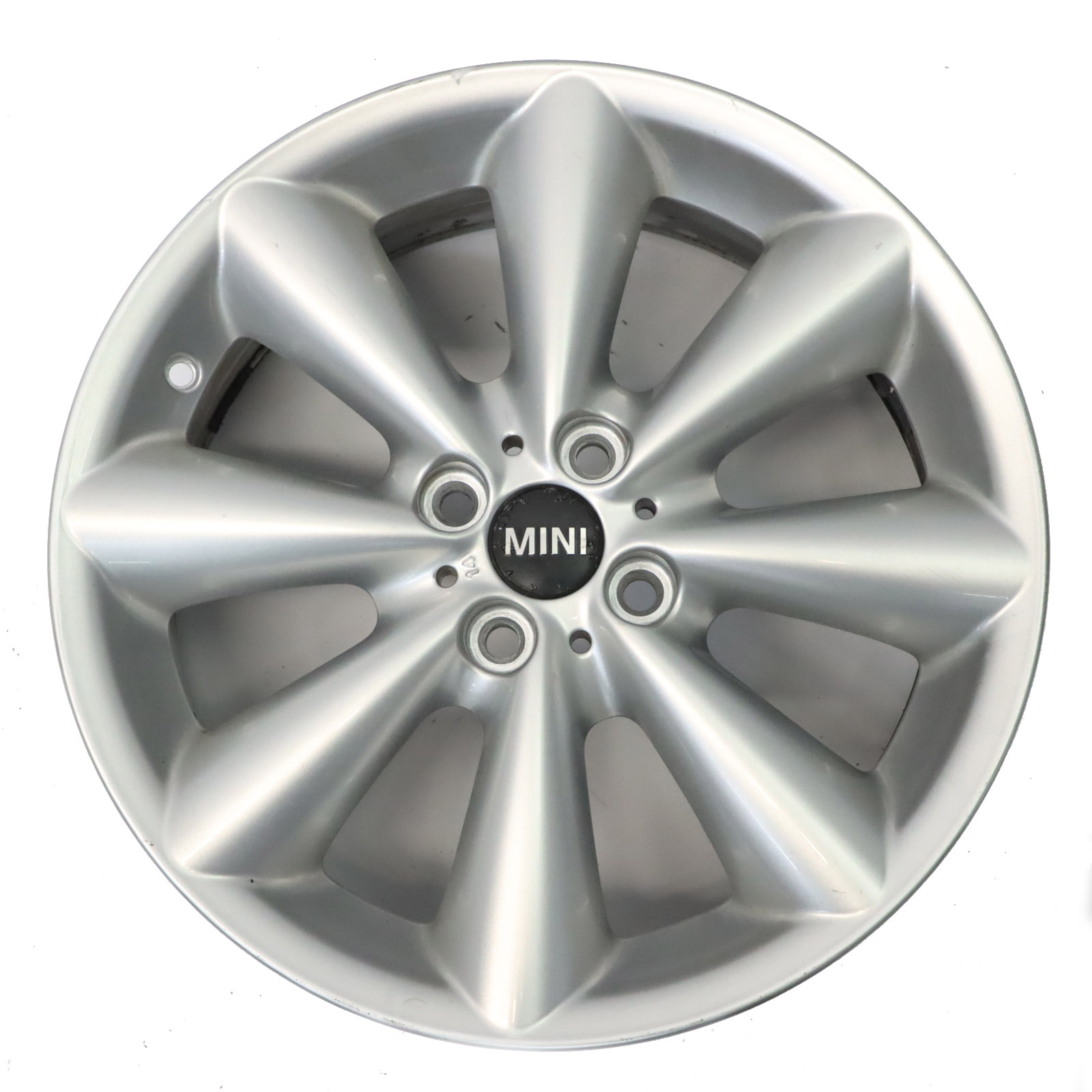 Mini Cooper R55 R56 Silber Alu Felge Alufelge 17" 7J ET:48 Conical Spoke 121