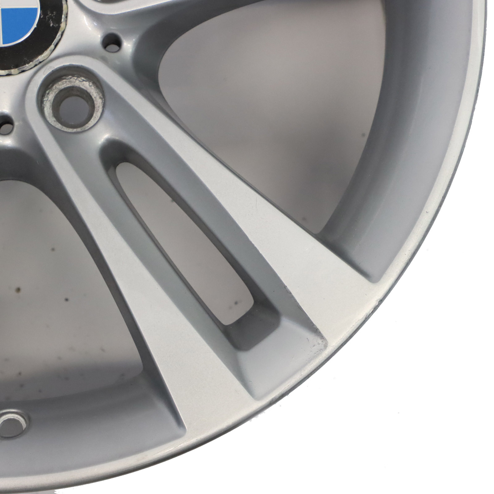 BMW F30 F31 F32 F33 F34 Silver Wheel Alloy Rim 18" Double Spoke 397 ET:34 8J