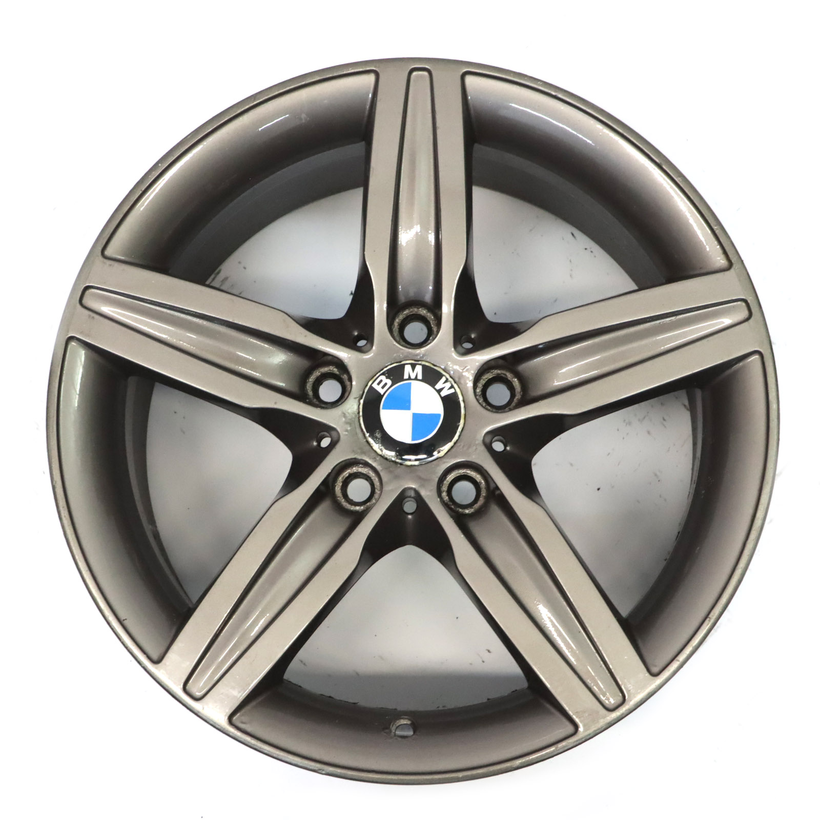 BMW F20 F21 F22 Grau Alu Felge Alufelge 17" Sternspeiche 379 ET:43 6850151