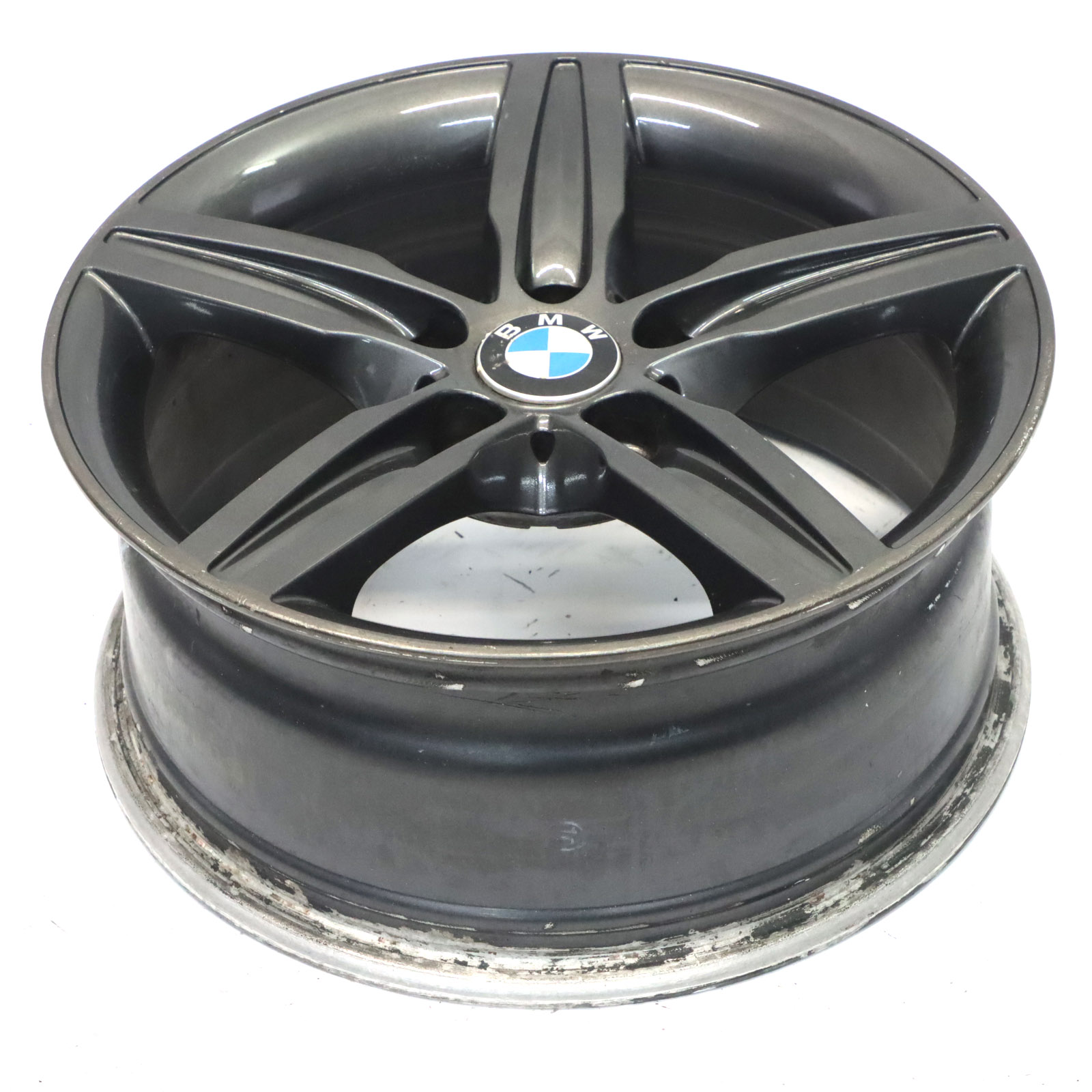 BMW F20 F21 F22 Graue Leichtmetallfelge 17" Sternspeiche 379 ET:43 7,5J 6850151