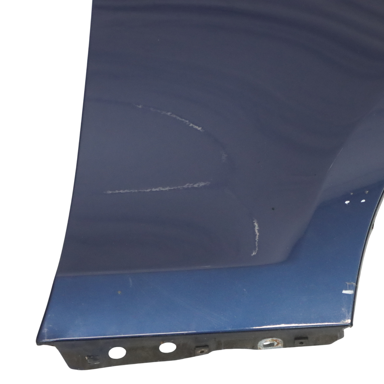 BMW E81 E87 Front Right O/S Side Panel Fender Wing Deep Sea Blue Blau - A76