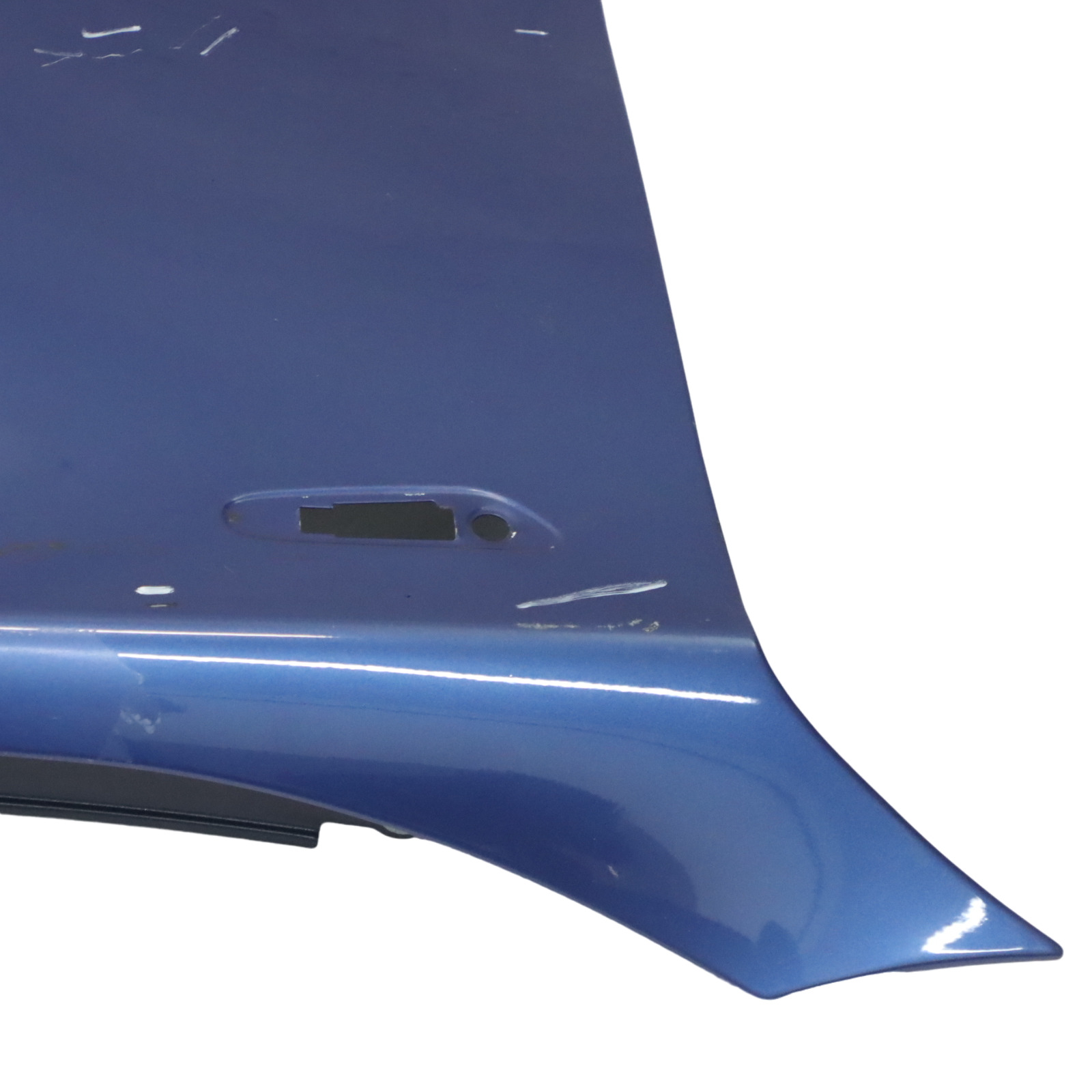 BMW E81 E87 Side Panel Fender Wing Front Right O/S Montegoblau Blue - A51