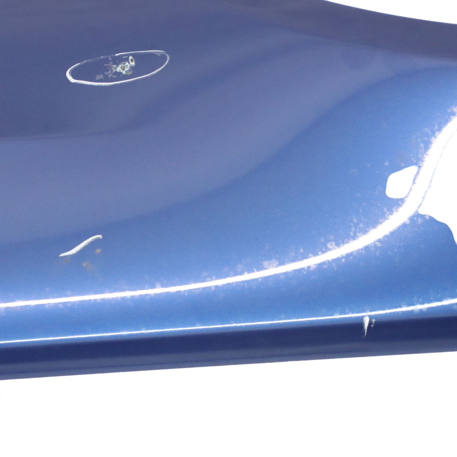 BMW E90 E91 Side Panel Fender Wing Front Left N/S Montegoblau Blue - A51