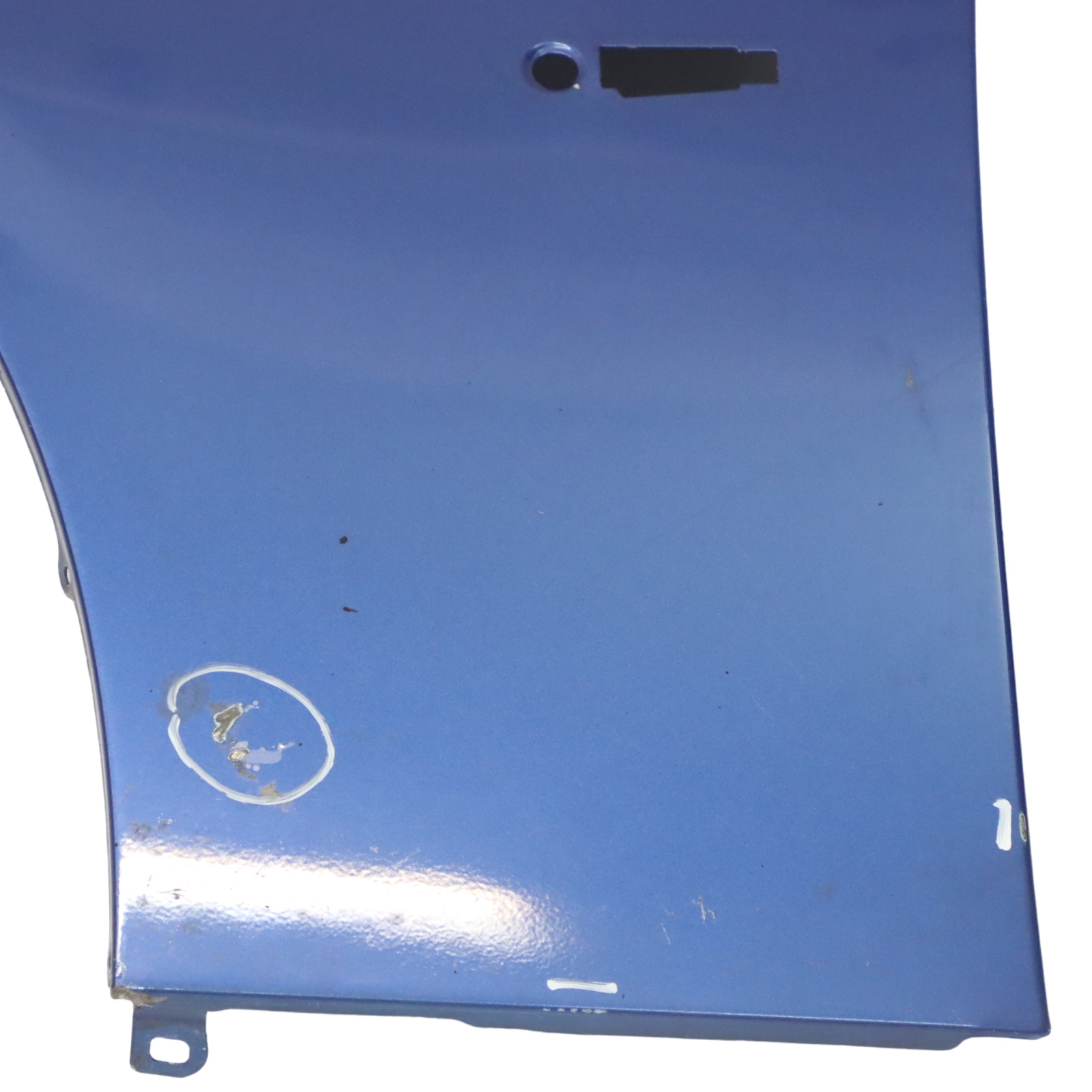 BMW E90 E91 Side Panel Fender Wing Front Left N/S Montegoblau Blue - A51