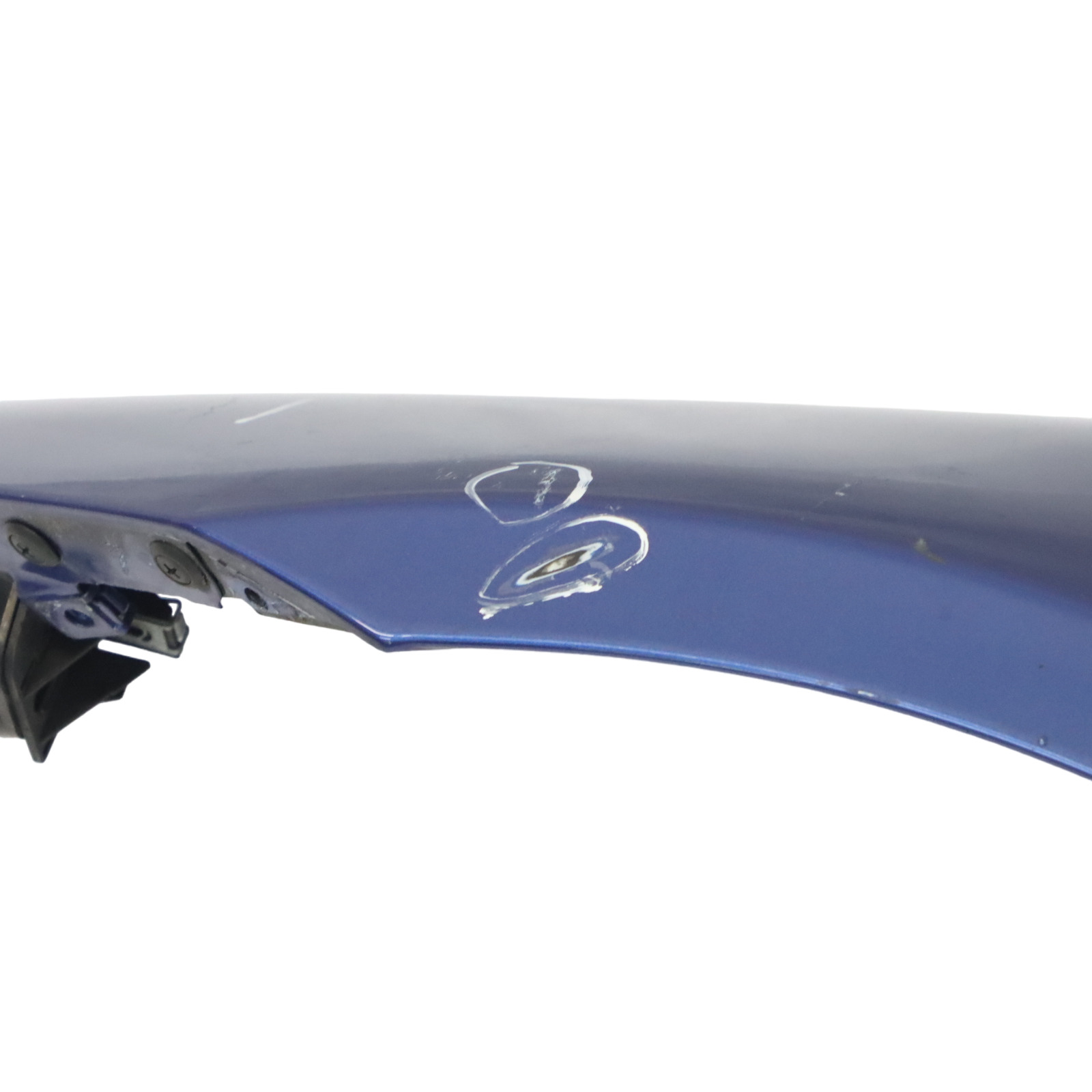 BMW E90 E91 Side Panel Fender Wing Front Left N/S Montegoblau Blue - A51