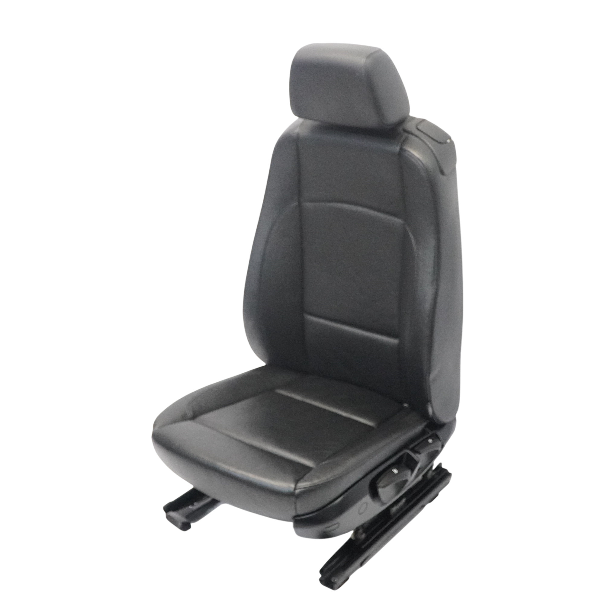 BMW E88 Cabrio Vorder Sitz Links Interieur Leder Boston Schwarz