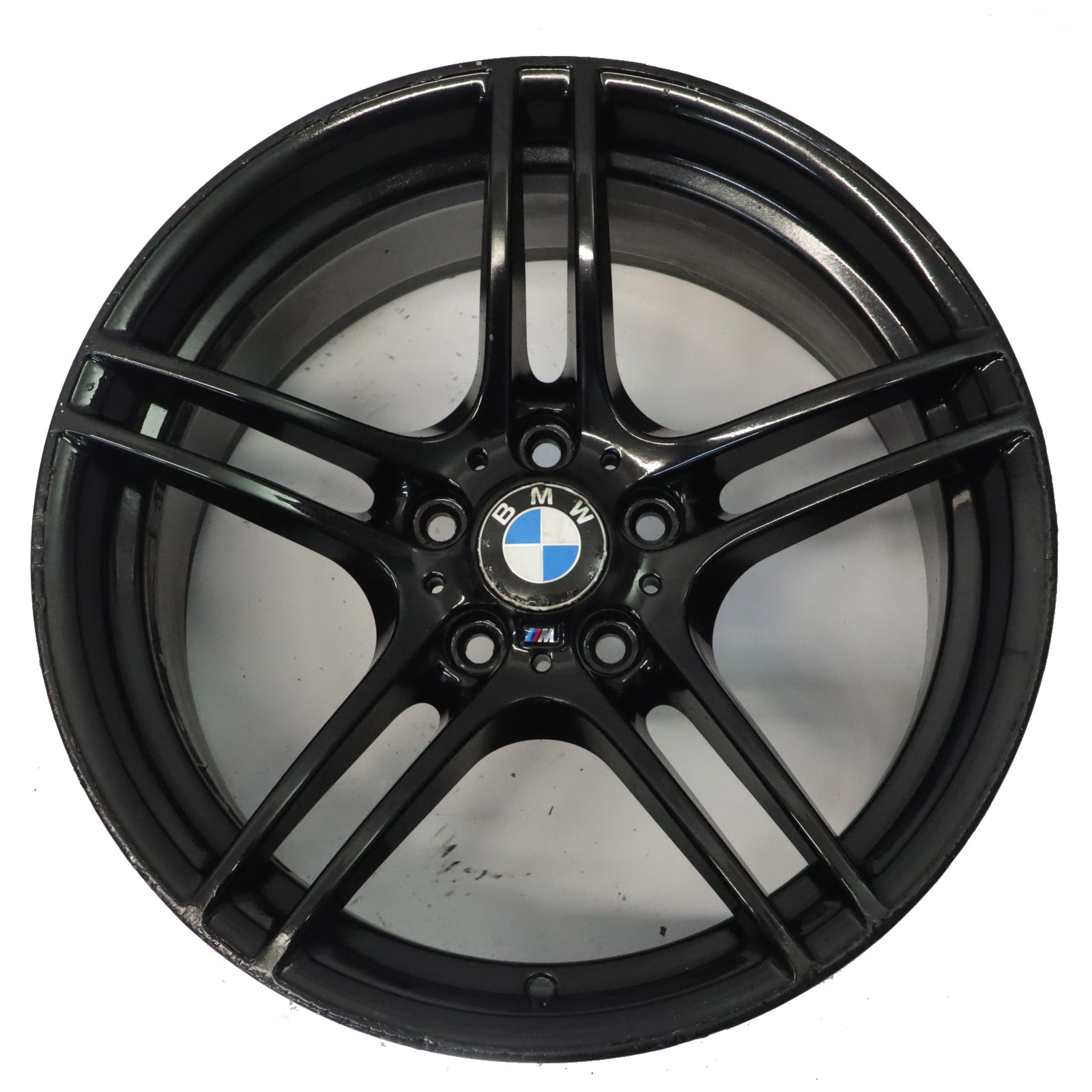 BMW E90 E91 E92 Schwarz Rad Alufelgen 19" 9J ET:39 M Doppelspeiche 313 7844344