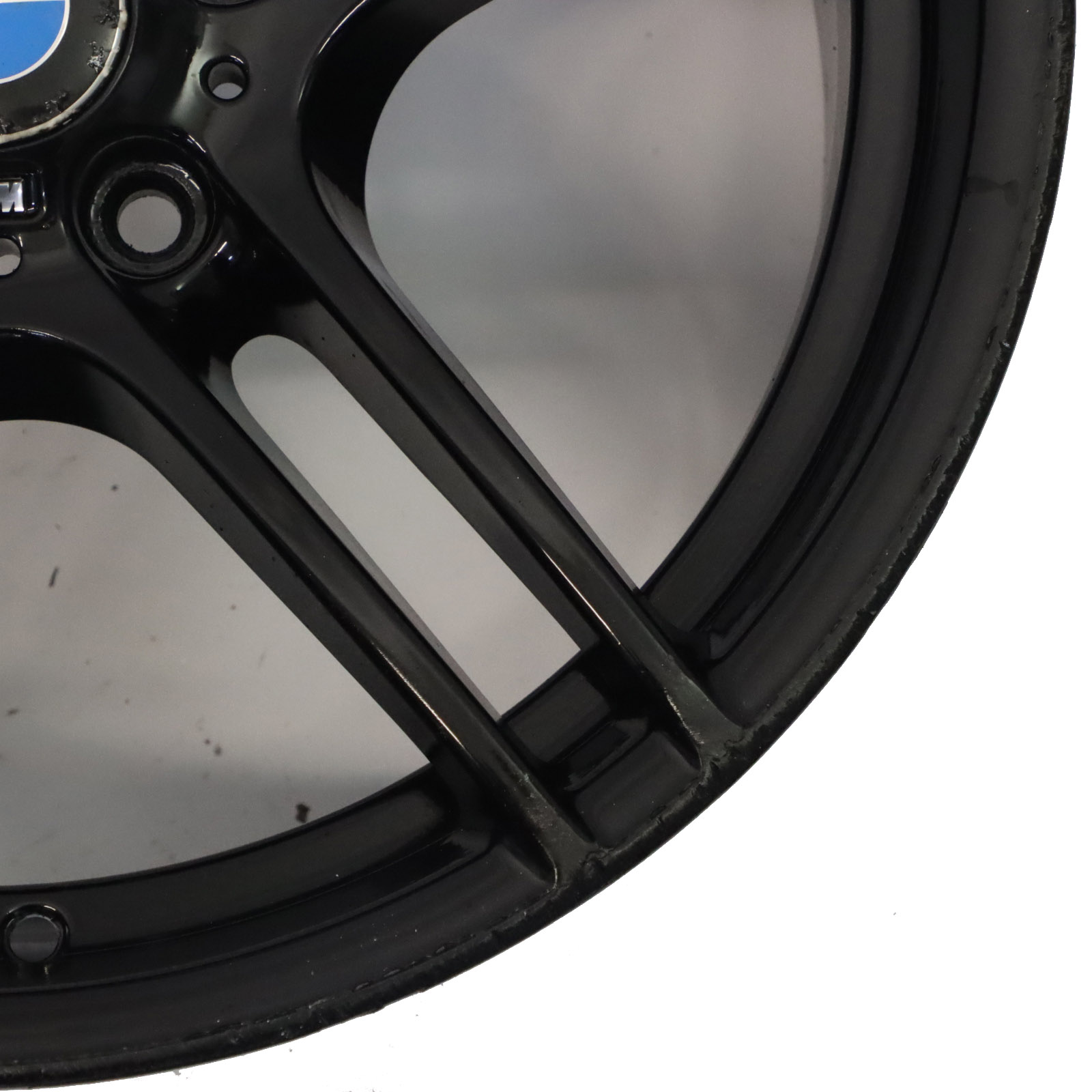 BMW E90 E91 E92 Schwarz Rad Alufelgen 19" 9J ET:39 M Doppelspeiche 313 7844344