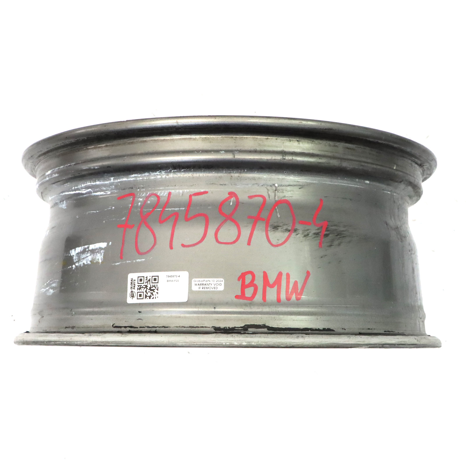 BMW F20 Vorne Ferric Grau Leicht metall felge 18" M Doppelspeiche 7,5J 7845870