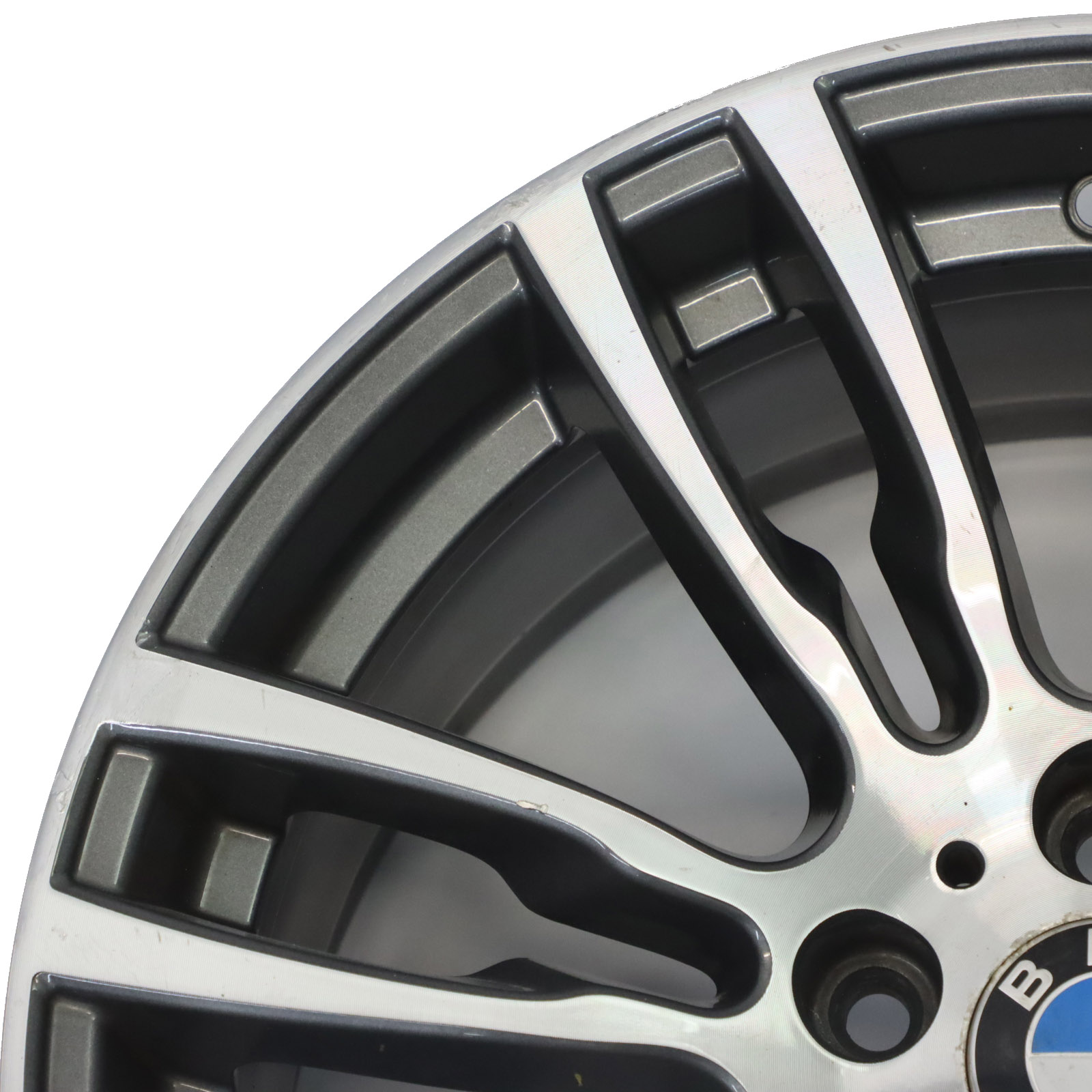 BMW F30 F31 Hinten Grau Leicht Metall Felge 19" ET:47 8,5J 7845883