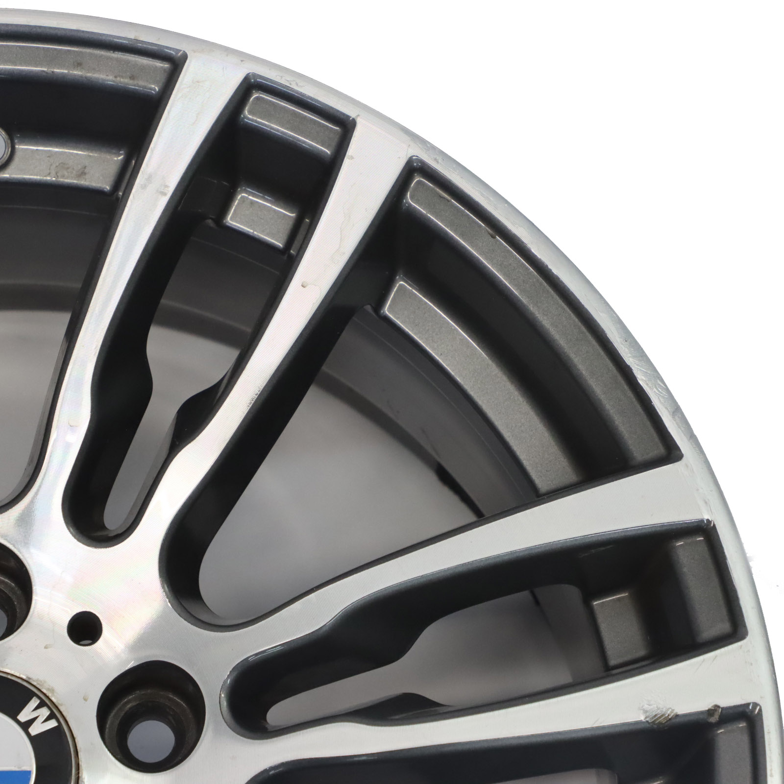 BMW F30 F31 Hinten Grau Leicht Metall Felge 19" ET:47 8,5J 7845883