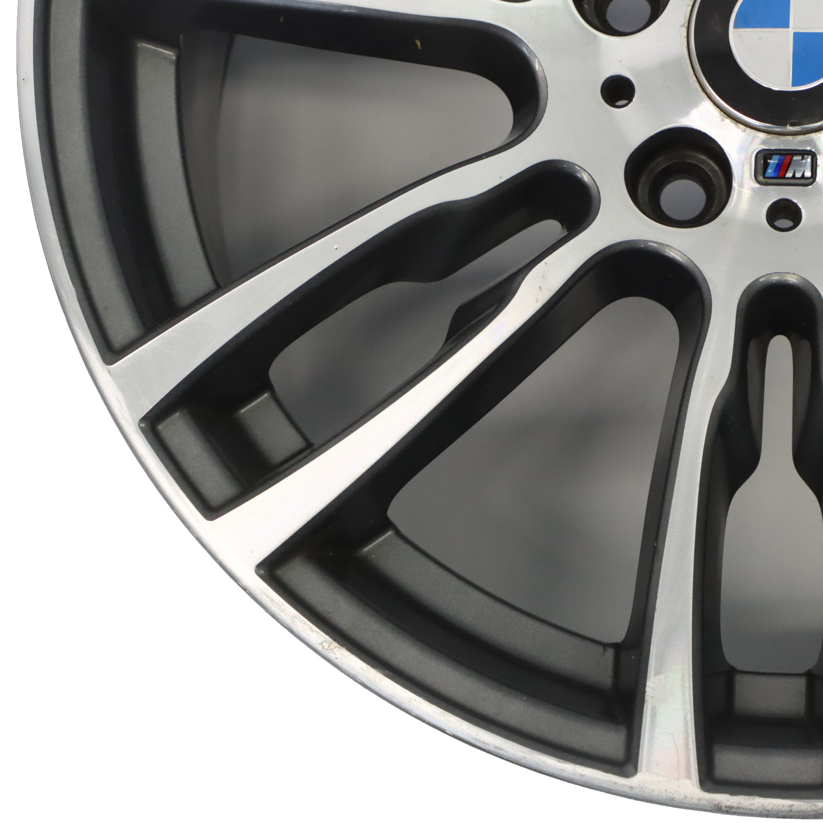 BMW F30 F31 Hinten Grau Leicht Metall Felge 19" ET:47 8,5J 7845883