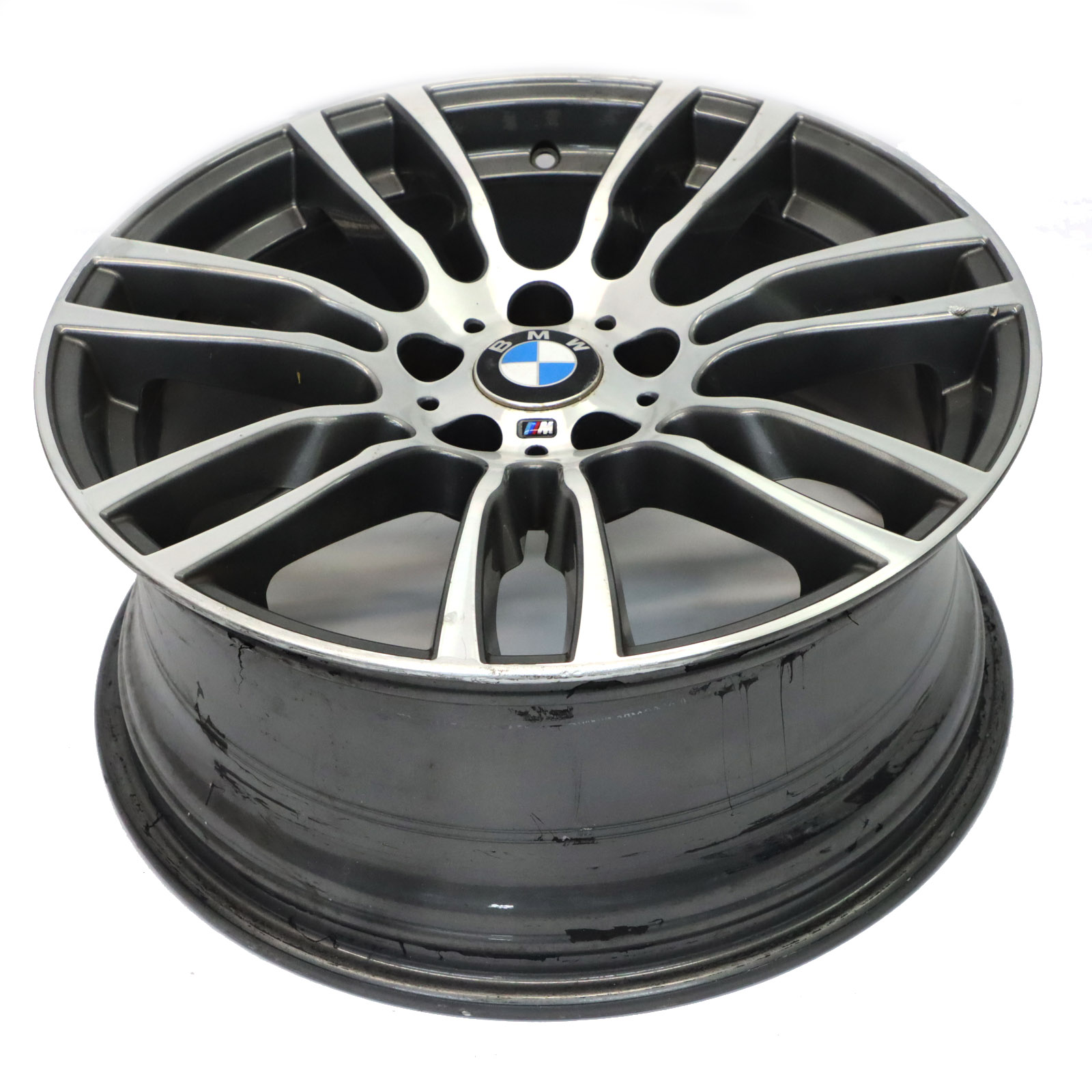 BMW F30 F31 Hinten Grau Leicht Metall Felge 19" ET:47 8,5J 7845883