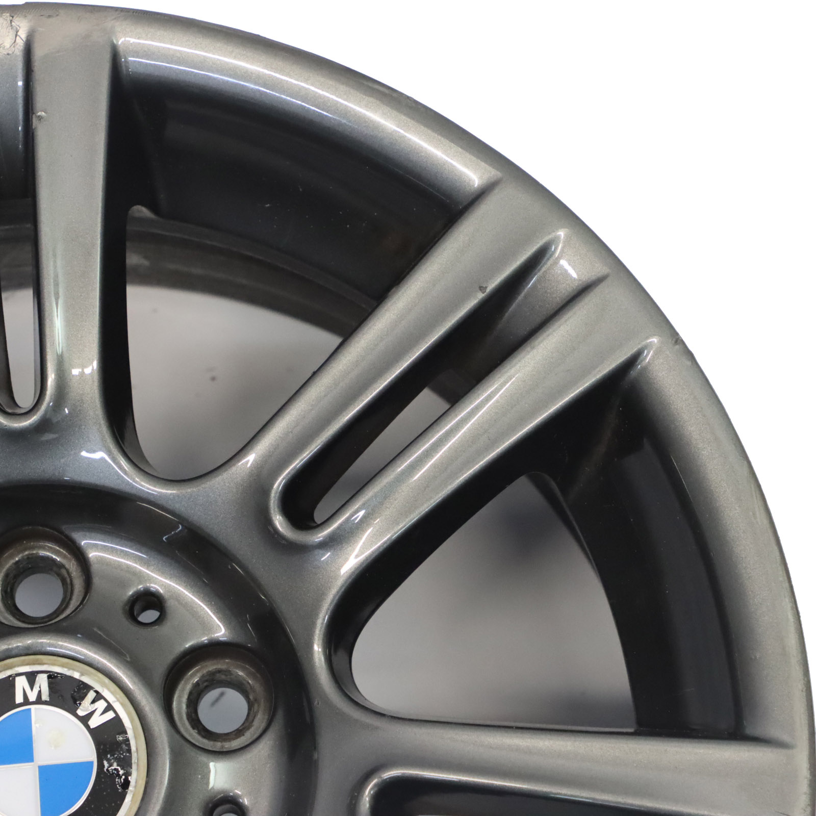 BMW E90 E91 E92 Ferric Grau Alu Felge Alufelge 17" ET:34 8J M Doppelspeiche 194