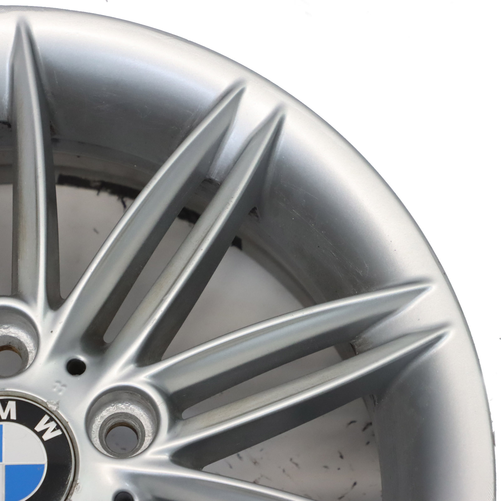 BMW E81 E82 E87 E88 Leicht metall felge 17" 7J ET:47 M Doppelspeiche - 207