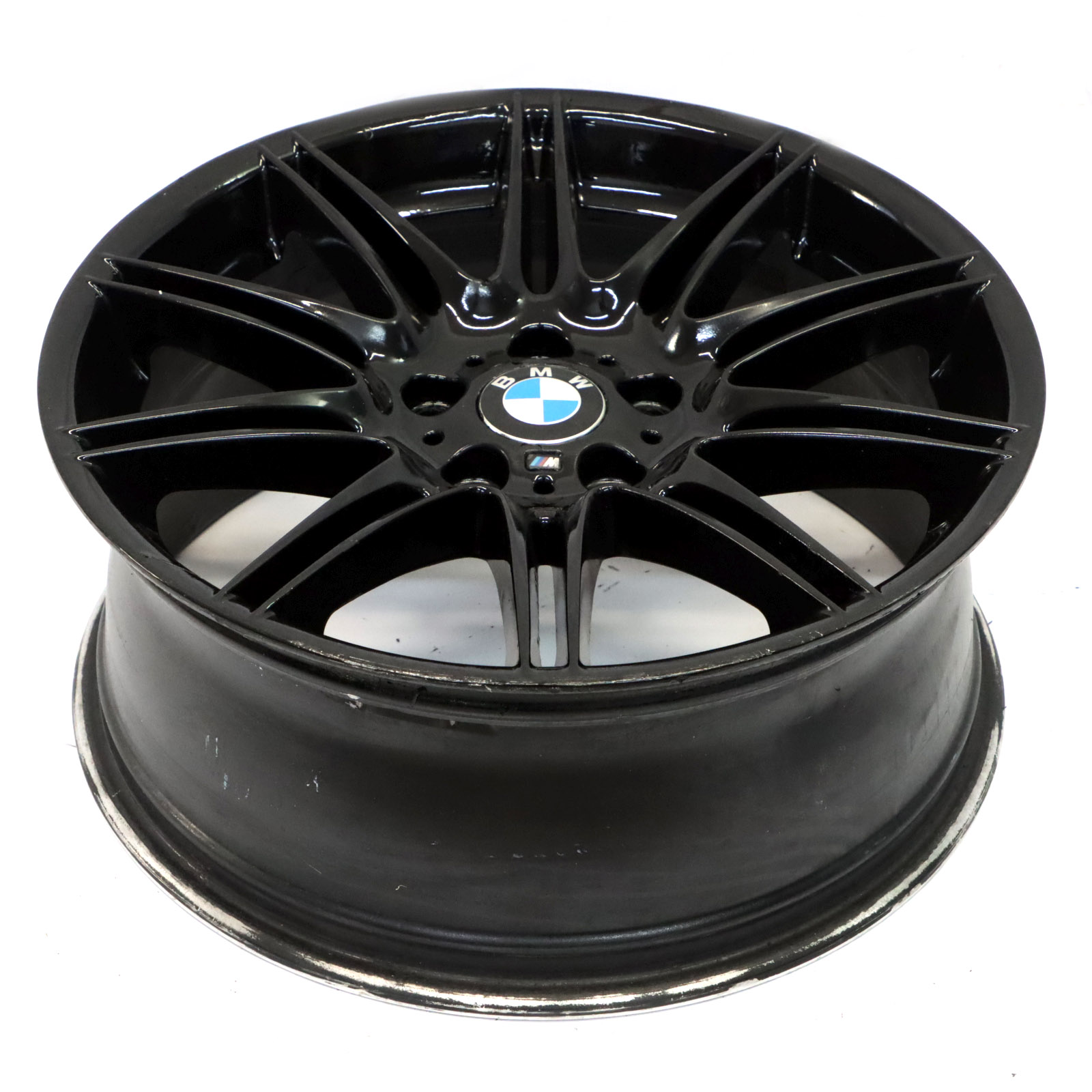 BMW E90 E91 Vorne Schwarz Alu Felge Alufelge 19" M Doppelspeiche 225 8J ET:37