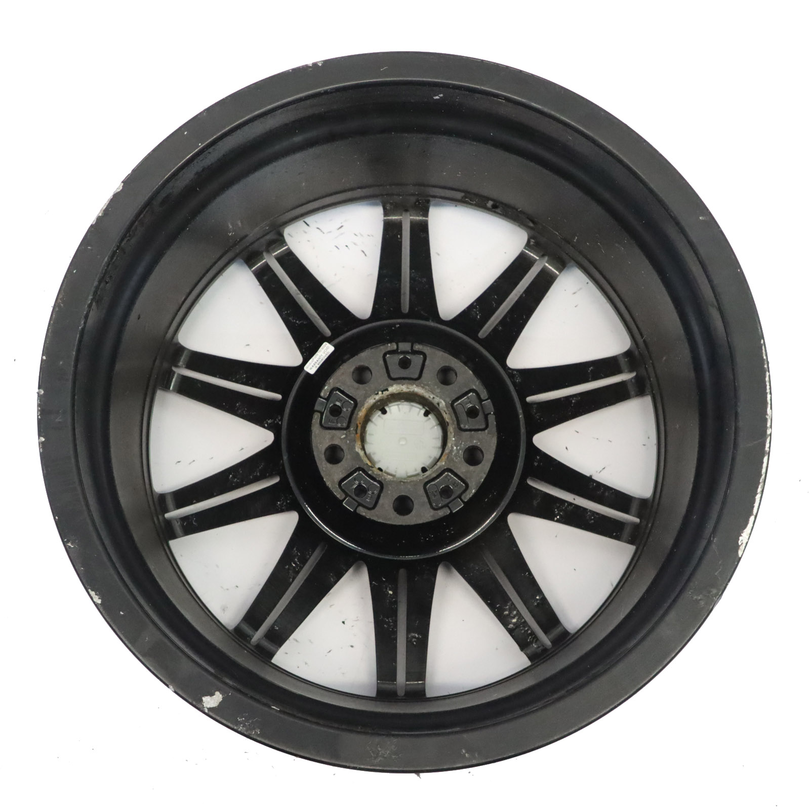 BMW E90 E91 Schwarz Hinten Alu Felge Alufelge 19" M Double Spoke 225 9J ET:39