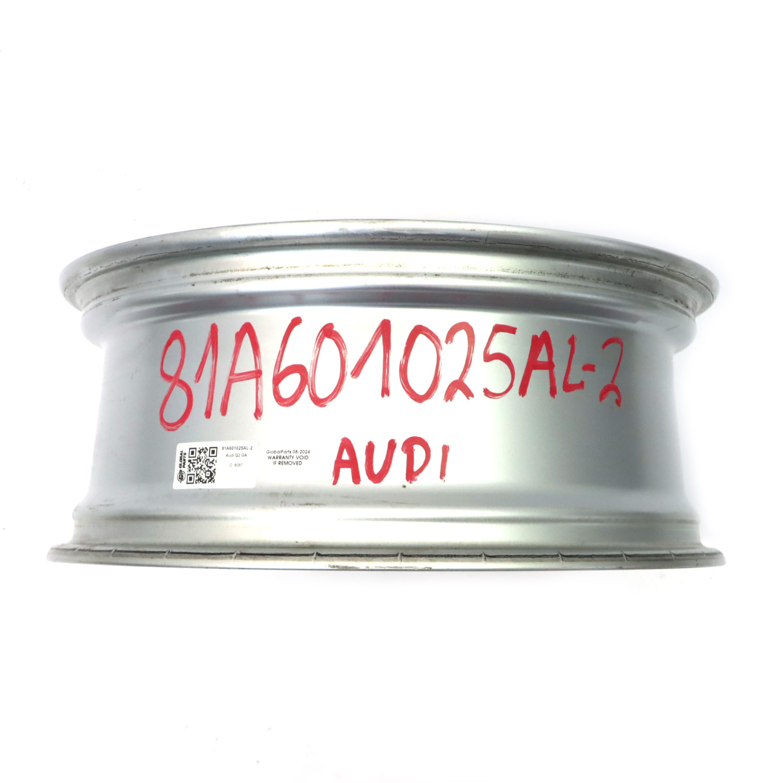 Audi Q2 GA Silberne Leicht Metall Felge 18" ET:45 7J 81A601025AL