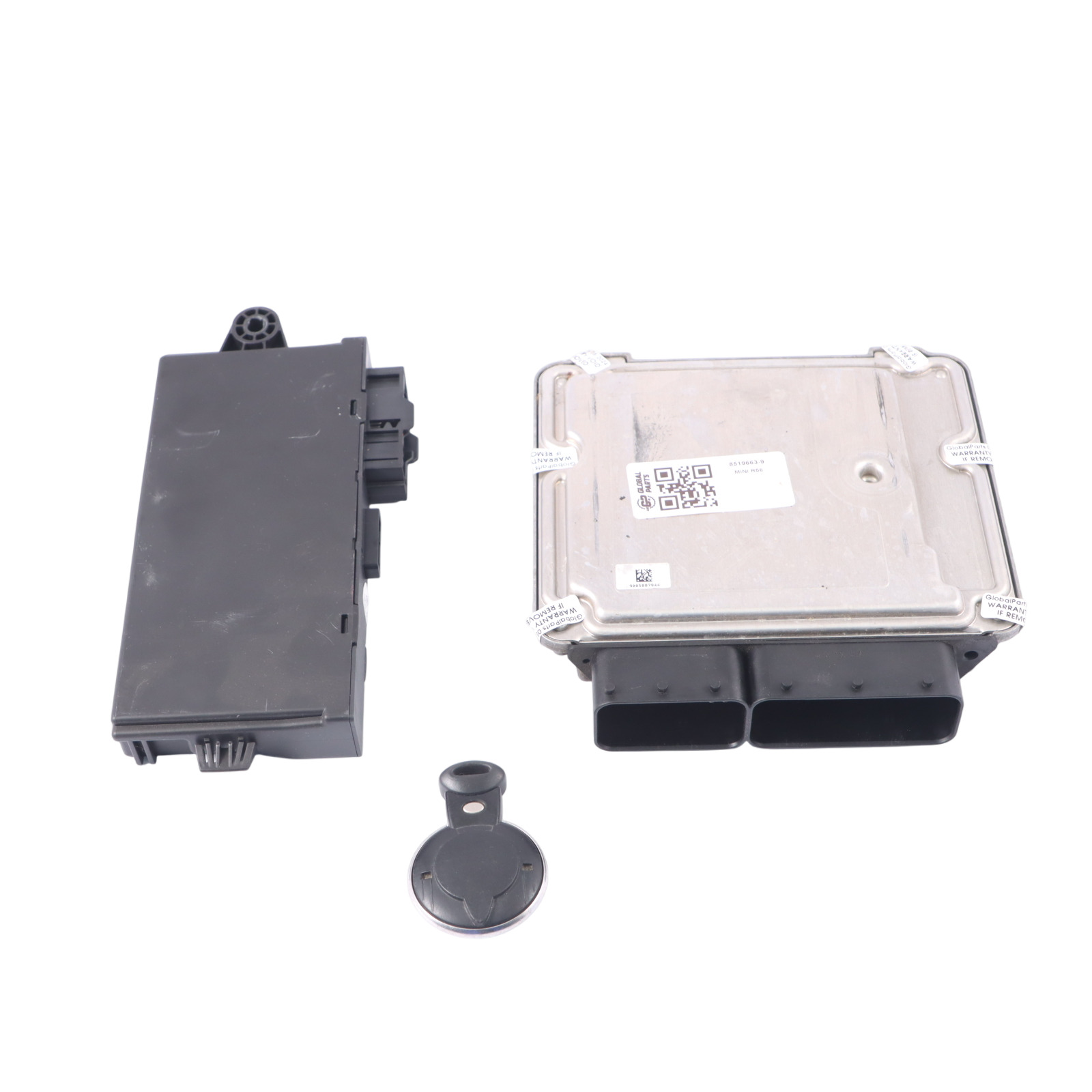 Mini One D R56 LCI N47N 90PS Stuergerät ECU Kit DDE 8519663 + CAS3 + Schlüssel