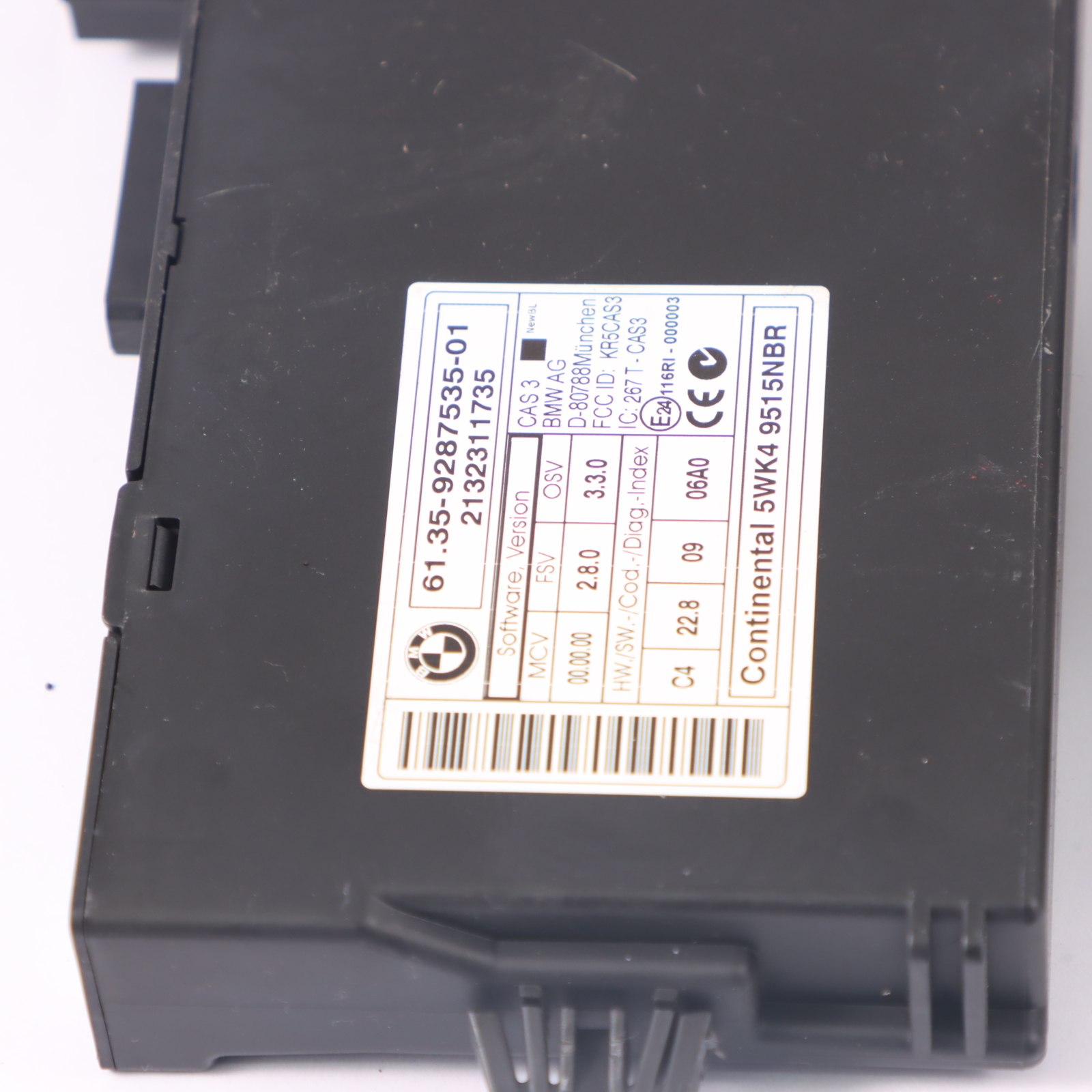 BMW X1 E84 18dX Diesel N47N Motoreinheit ECU Kit DDE 8574351 CAS3 Schlüssel