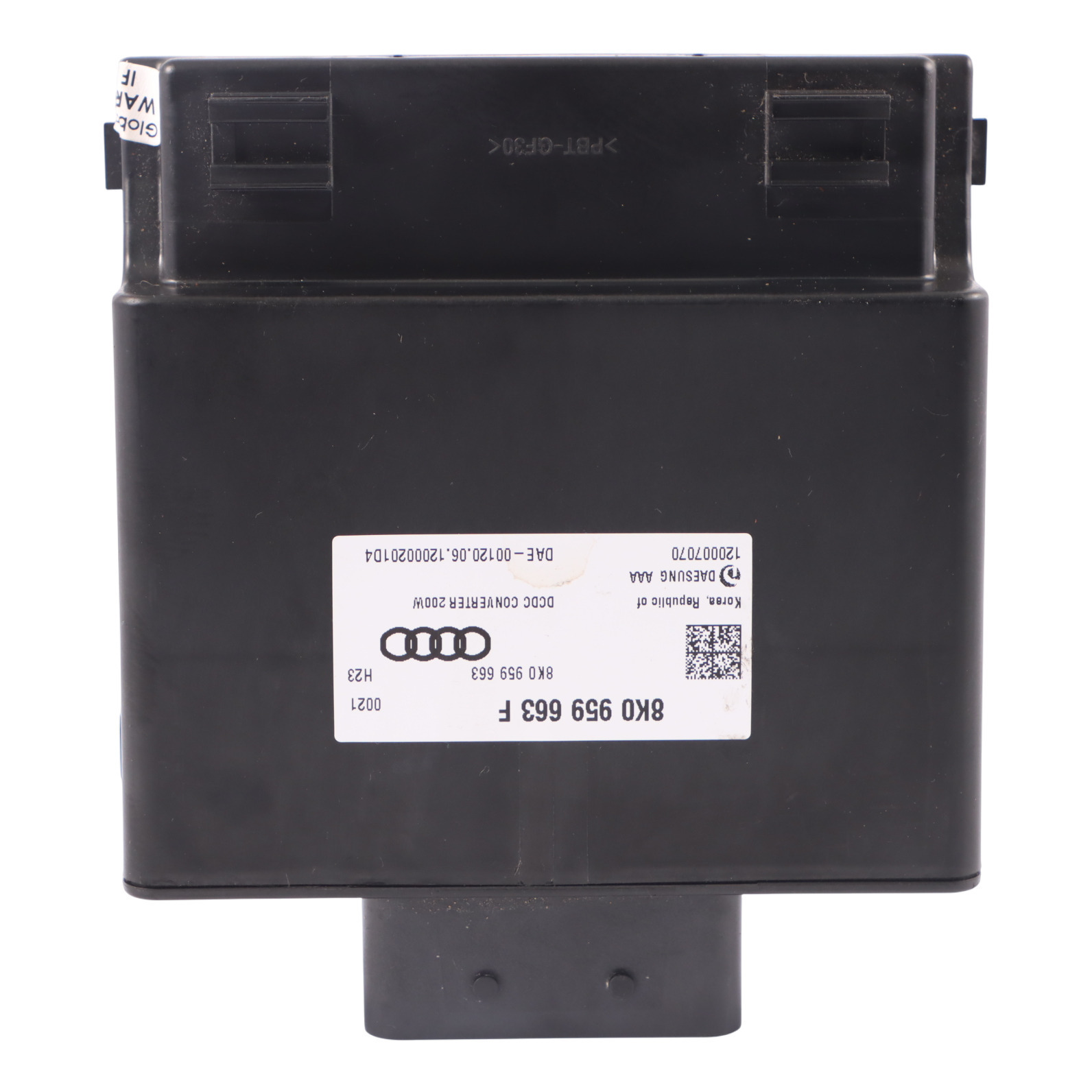 Audi A6 C7 Spannungswandler Stabilisator Steuergerät ECU 8K0959663F