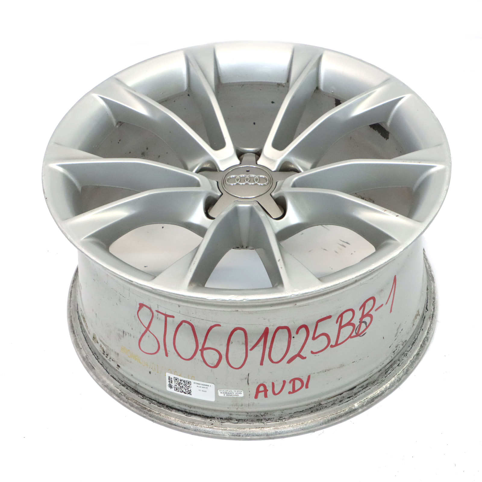 Audi A5 S5 8T Silber Leichtmetallrad Felge 18" 8,5J ET:29 8T0601025BB