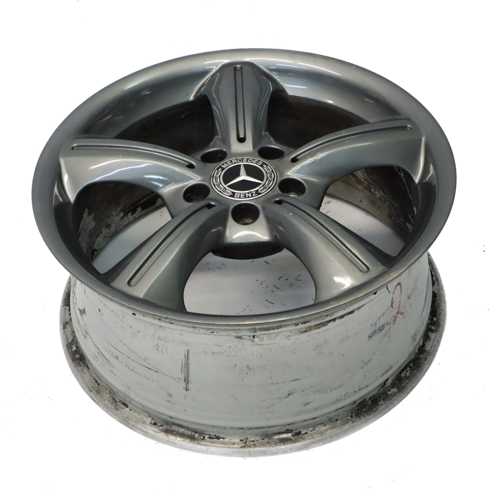 Mercedes SLK R171 Leichtmetallfelge Grau 17" 7,5J ET:36 5-Speichen A1714011202