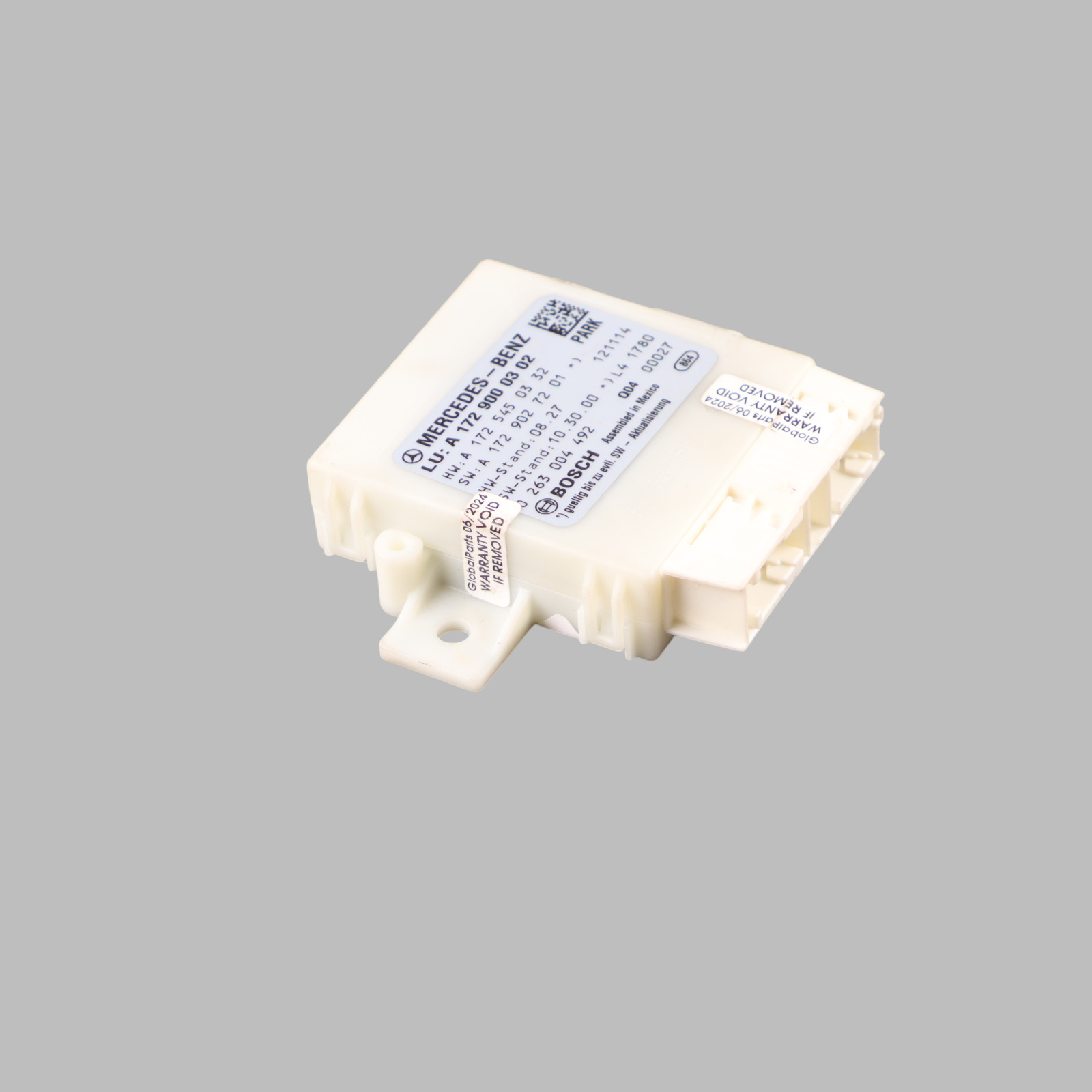 Mercedes R172 PDC Parkdistanzsensor Steuermodul Einheit A1729000302