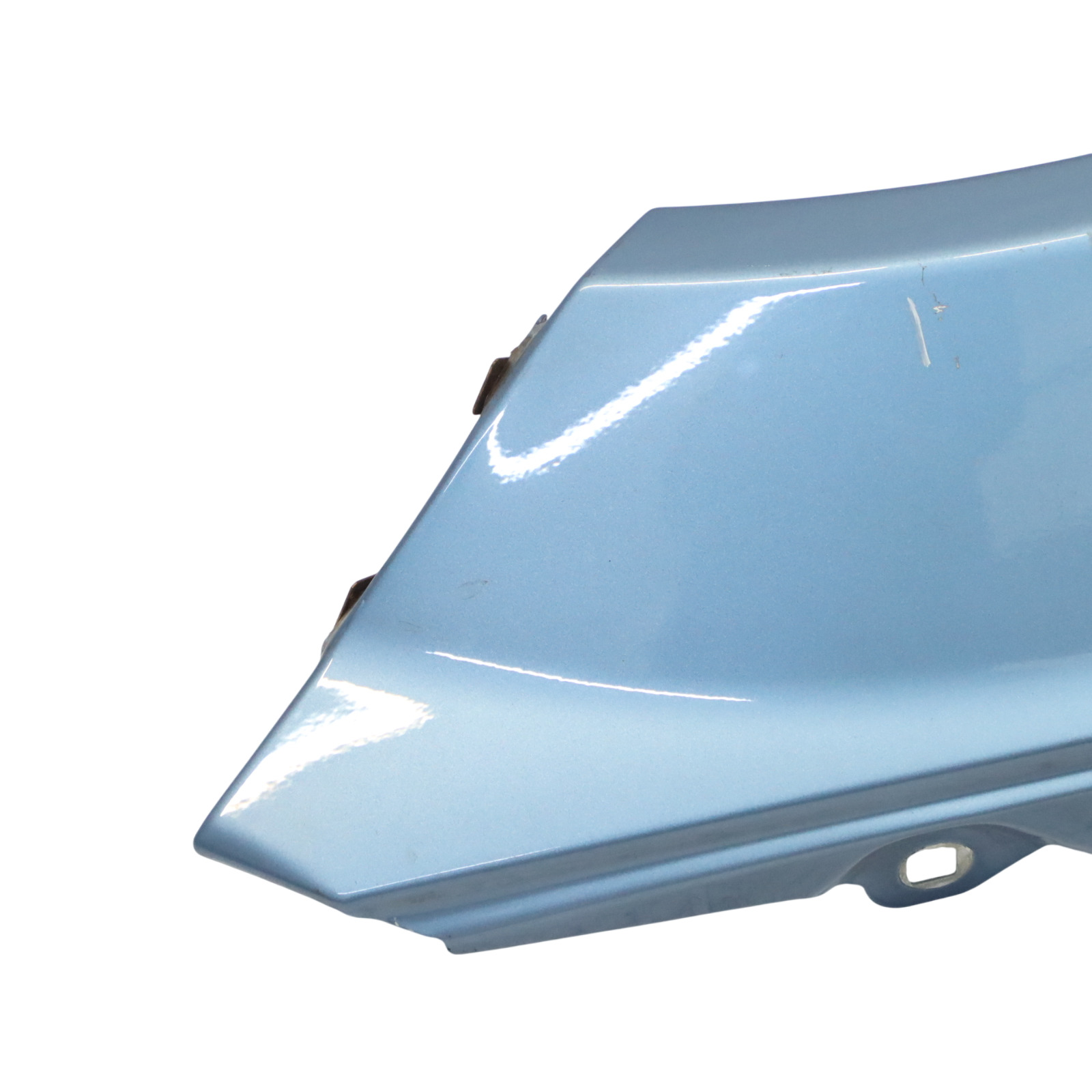 Mercedes W204 Front Right O/S Side Panel Wing Fender Indigolite Blue - 230