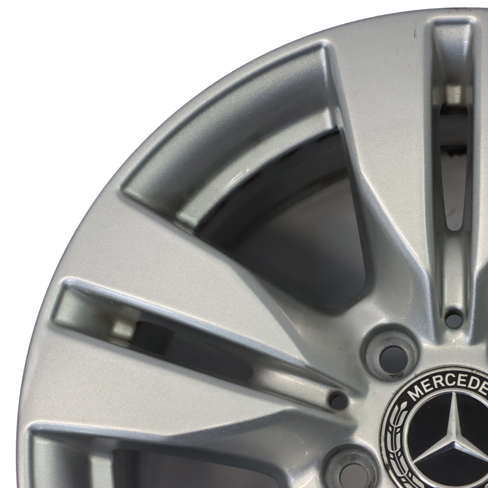 Mercedes W212 Silber Leichtmetallfelge 5-Doppelspeiche 16" ET:46 8J A2124010202