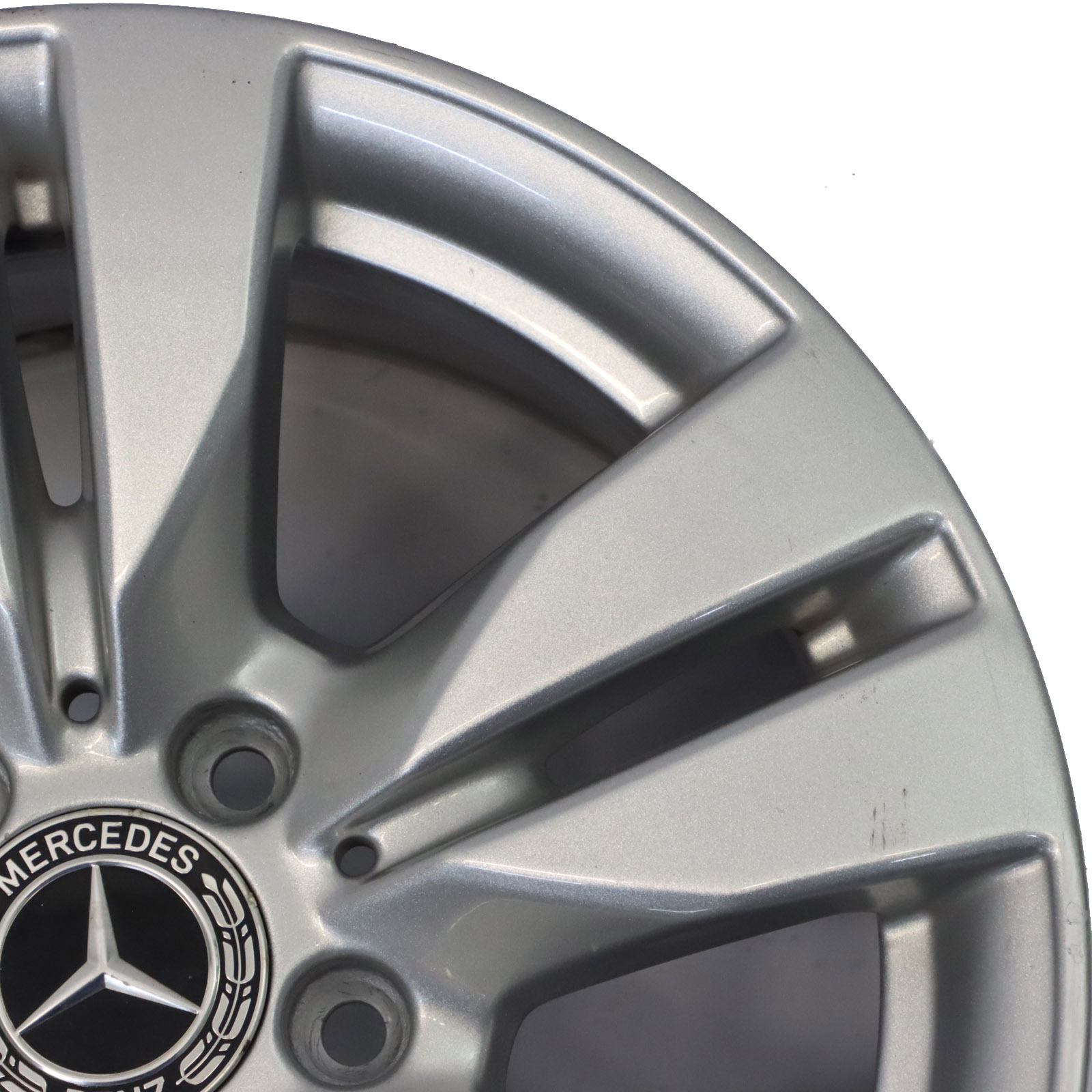 Mercedes W212 Silber Leichtmetallfelge 5-Doppelspeiche 16" ET:46 8J A2124010202