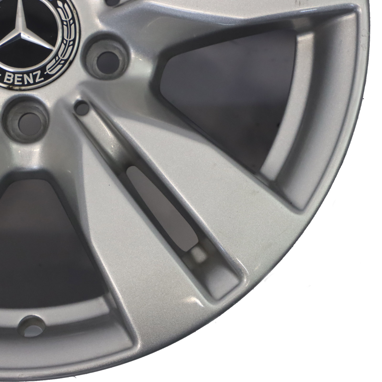 Mercedes W212 Silber Leichtmetallfelge 5-Doppelspeiche 16" ET:46 8J A2124010202