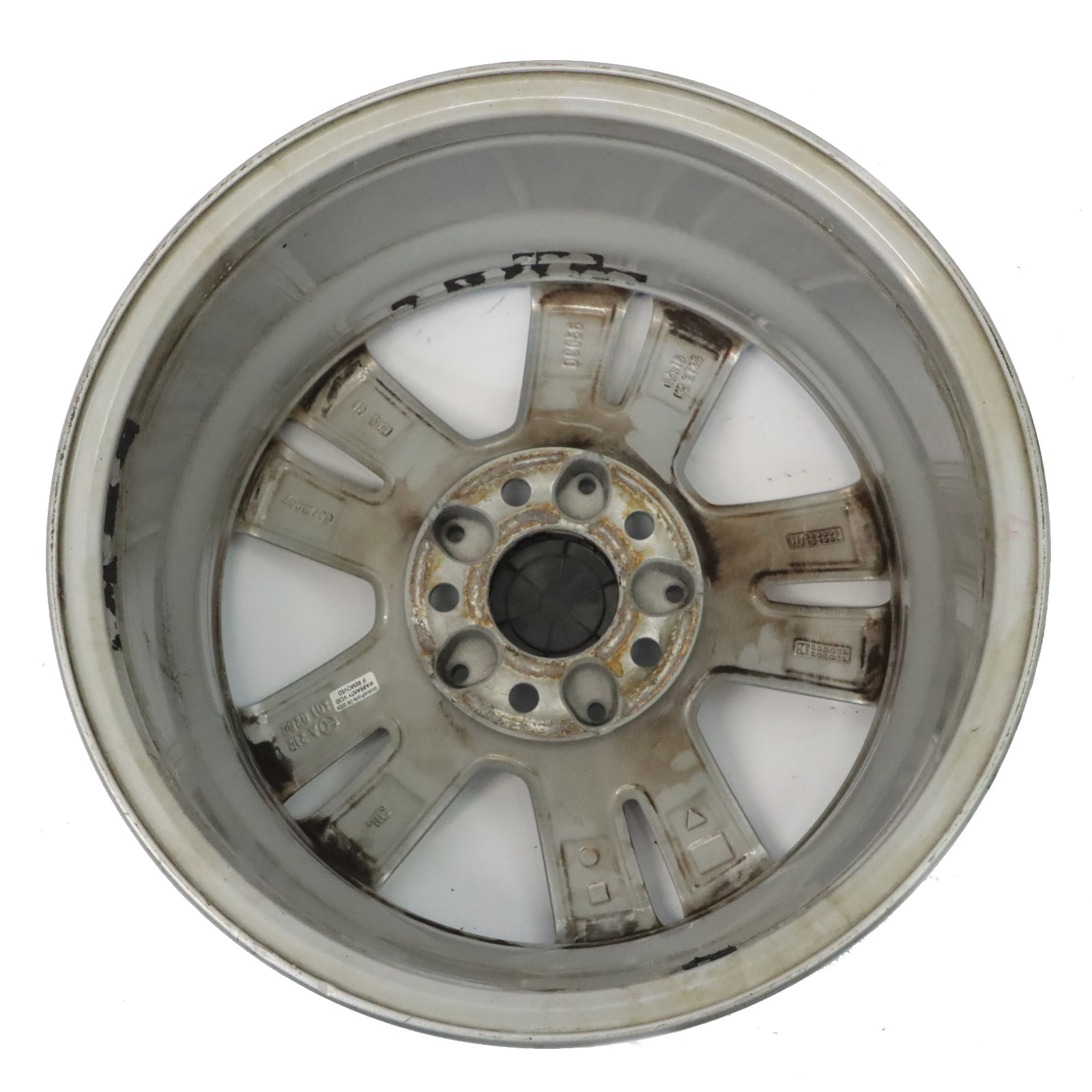 Mercedes W212 Silber Leichtmetallfelge 5-Doppelspeiche 16" ET:46 8J A2124010202