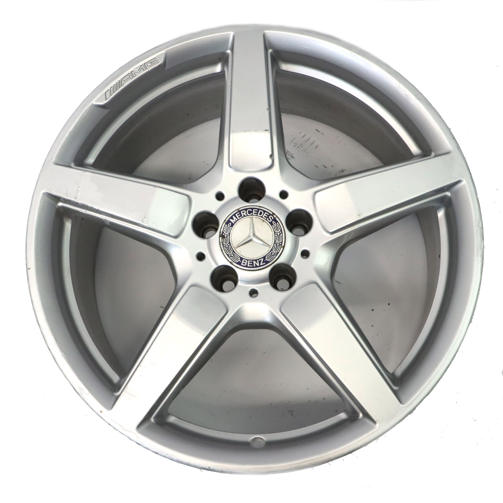 Mercedes CLS C218 Silberne Leicht Metall Felge Hinten 19" 9,5J ET:48 A2184011702