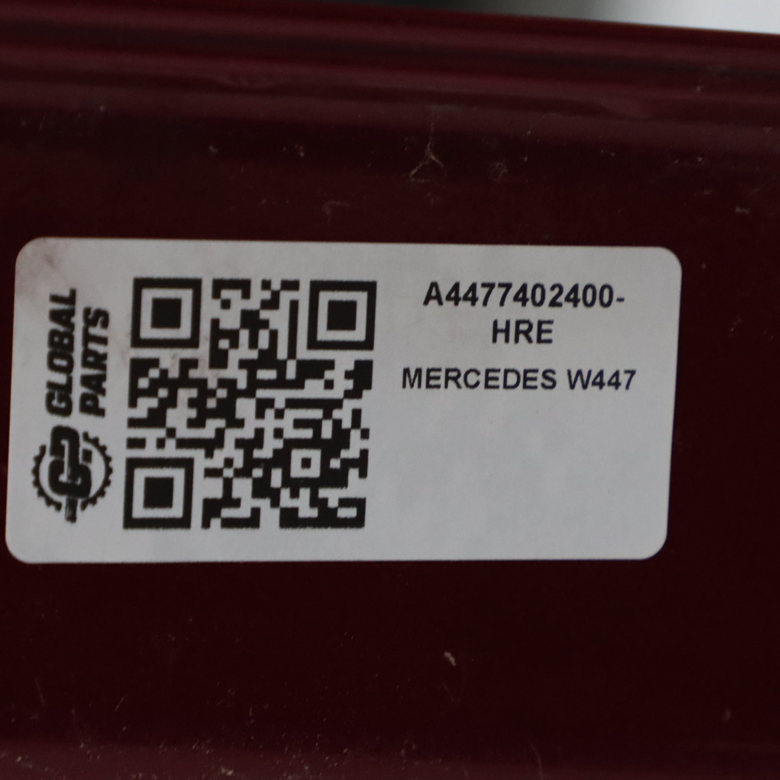 Mercedes W447 Tür hinten links Kofferraum Heckklappe Tür Hyacinth Red - 334