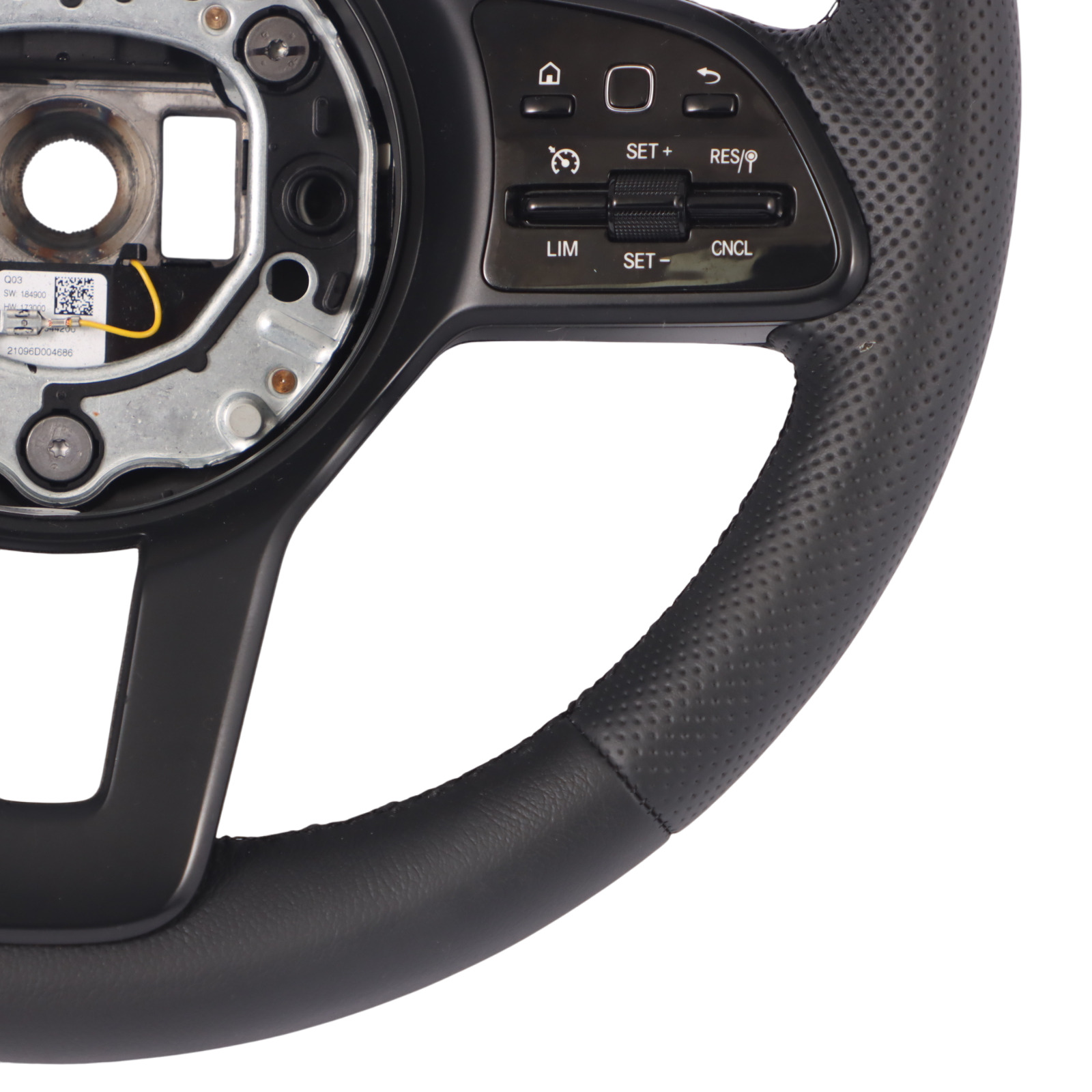 Steering Wheel Mercedes W907 W910 NEW Black Leather Paddle Shift A9074604203