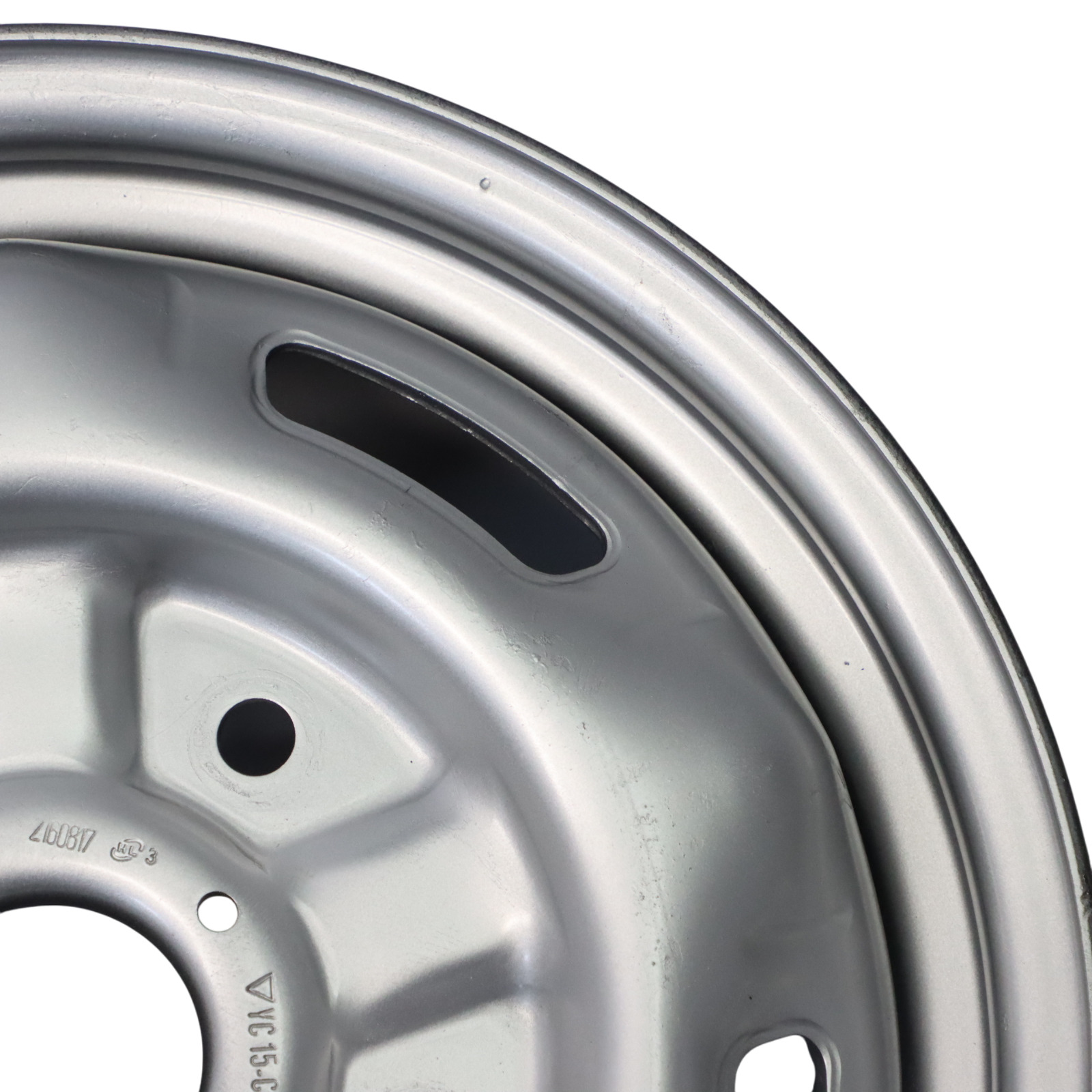 Ford Transit Silber Stahl Felge 16" ET:56 5.5J YC15-CF